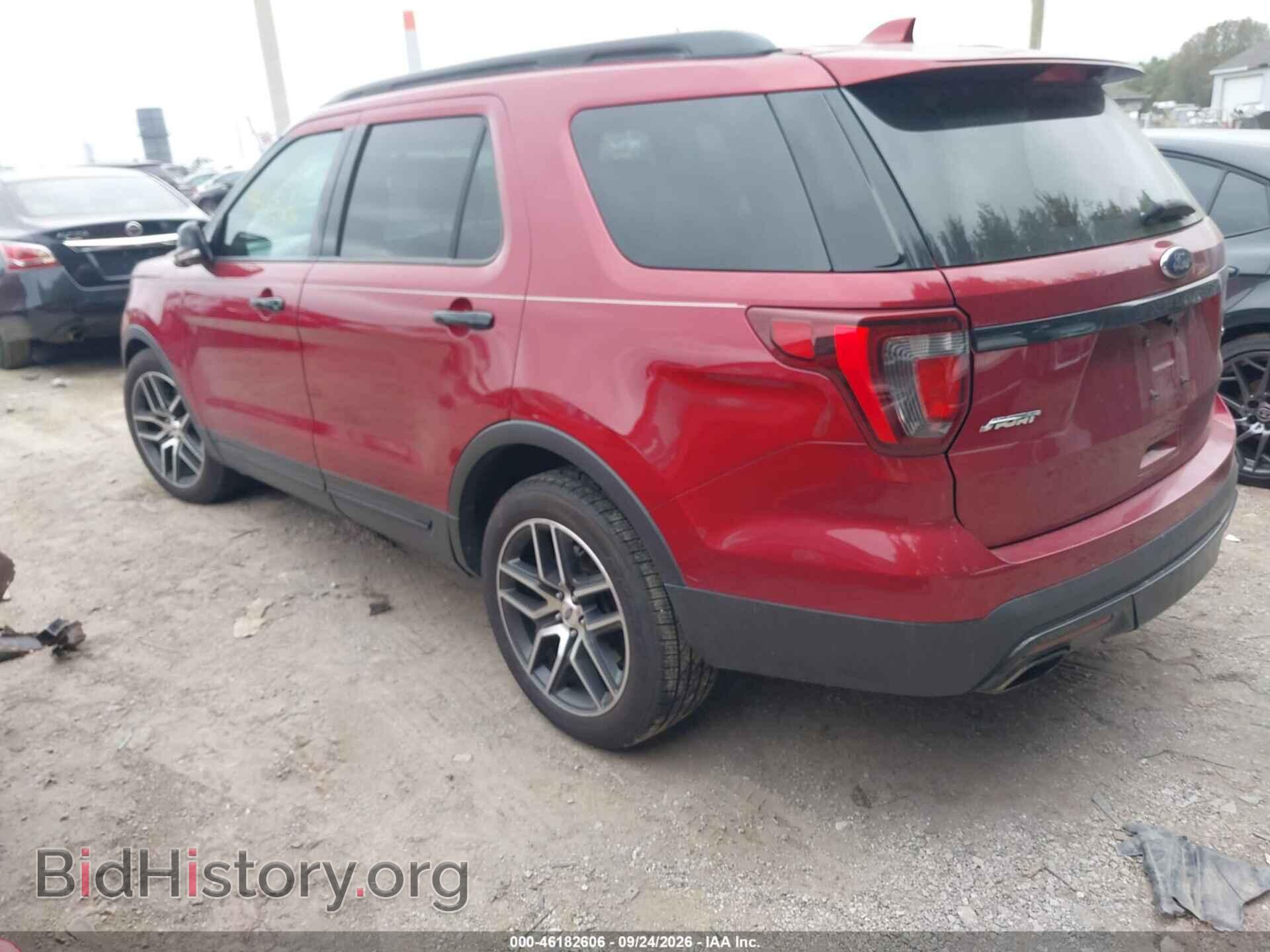 2016 FORD EXPLORER - VIN: 1FM5K8GT2GGA43332 - Фото 3