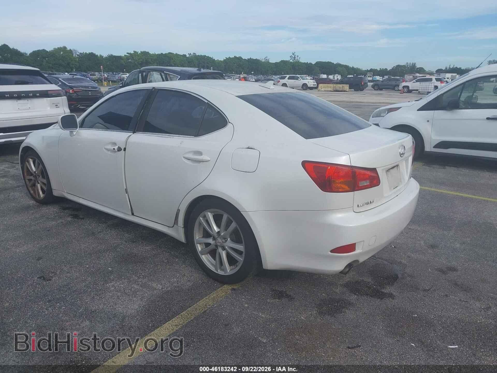 2007 LEXUS IS 250 - VIN: JTHBK262X75049886 - Фото 3