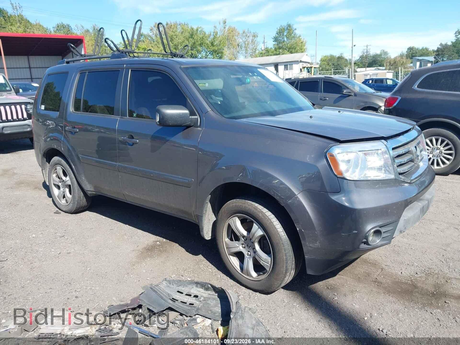 Photo 5FNYF4H64CB014975 - HONDA PILOT 2012