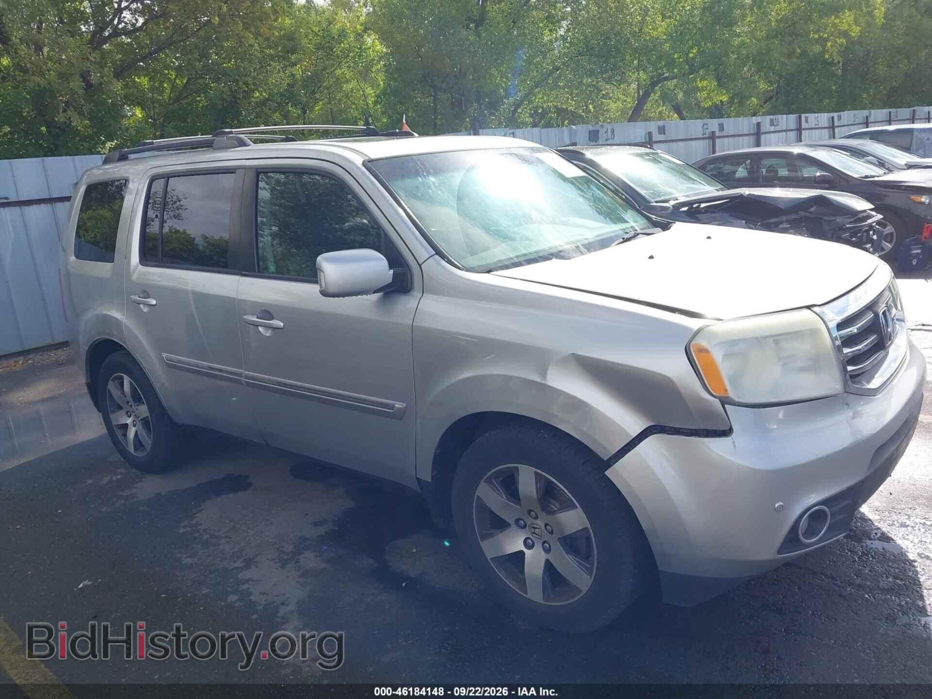 Photo 5FNYF4H90CB031685 - HONDA PILOT 2012