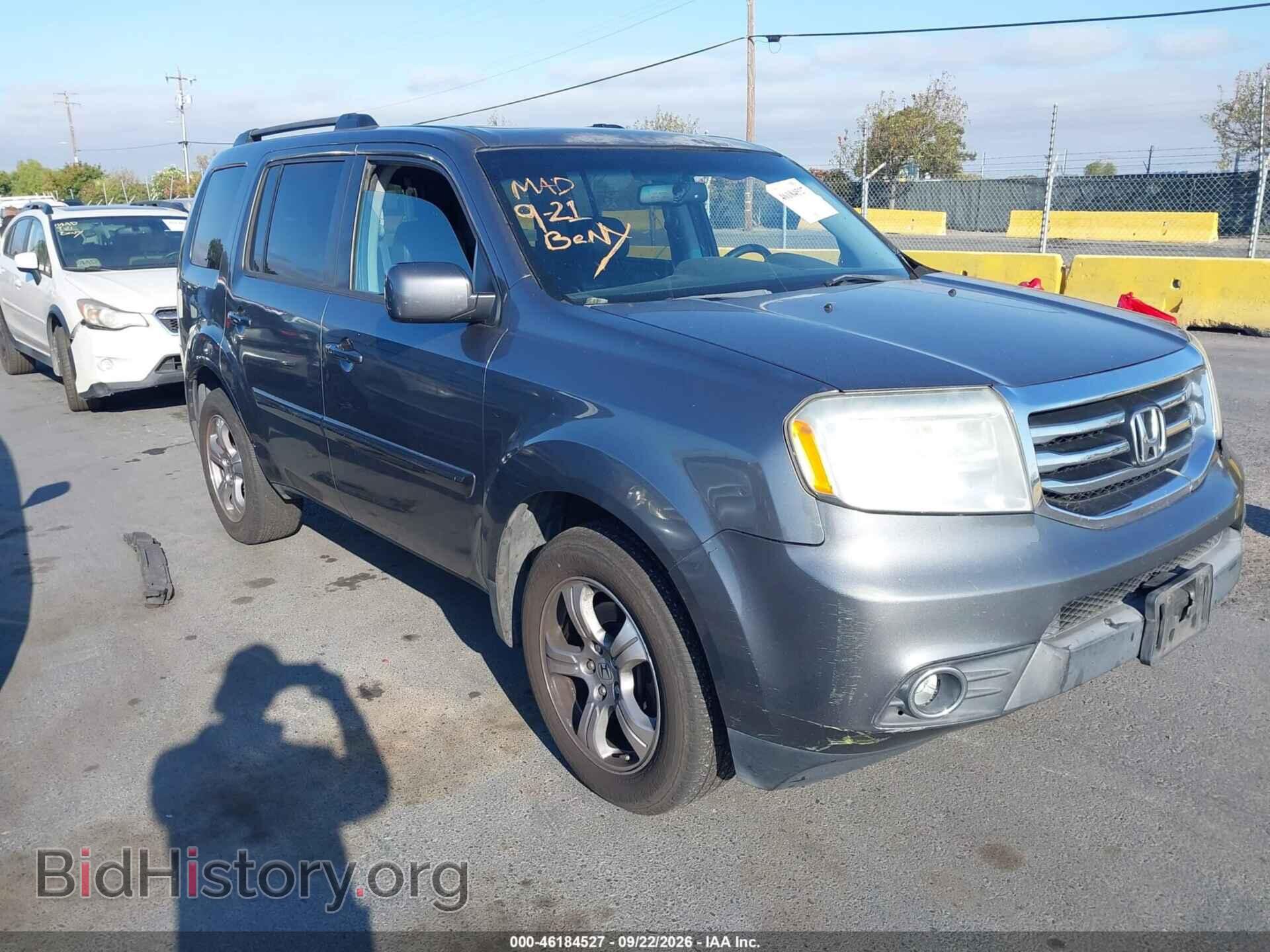 Photo 5FNYF4H53DB076568 - HONDA PILOT 2013