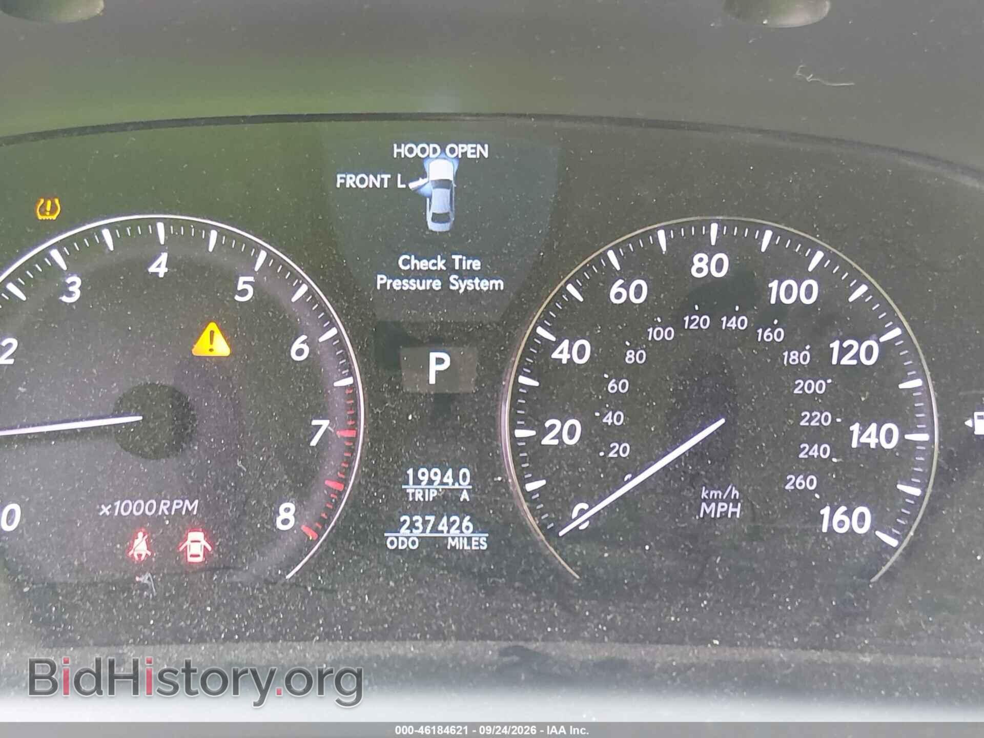 2008 LEXUS LS 460 - VIN: JTHBL46F785052855 - Фото 7