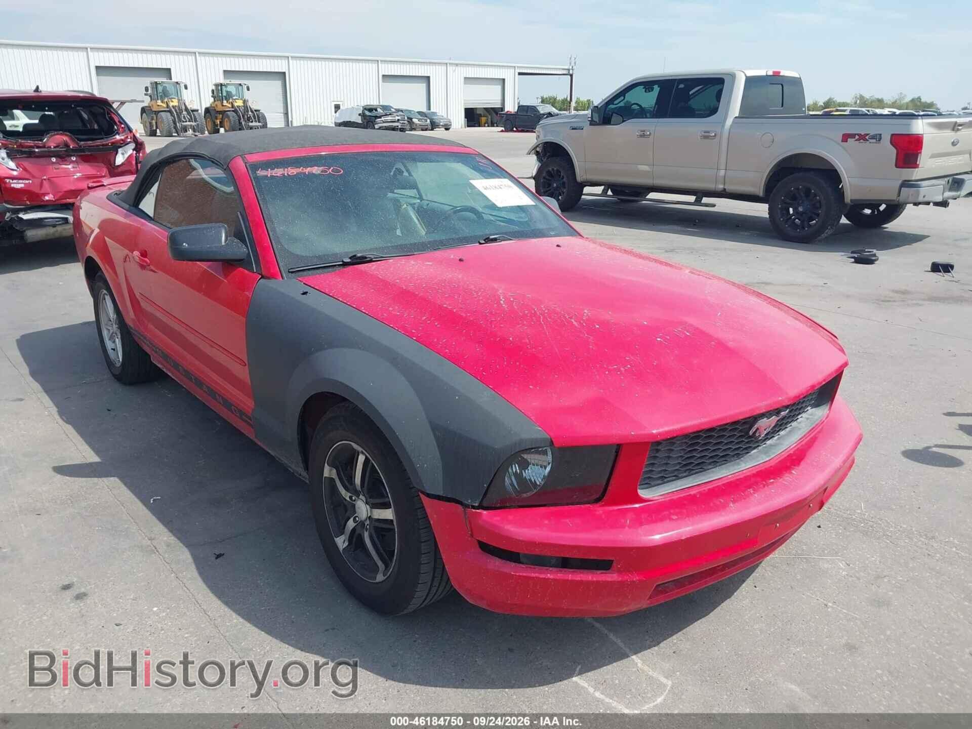 Photo 1ZVFT84NX75201095 - FORD MUSTANG 2007