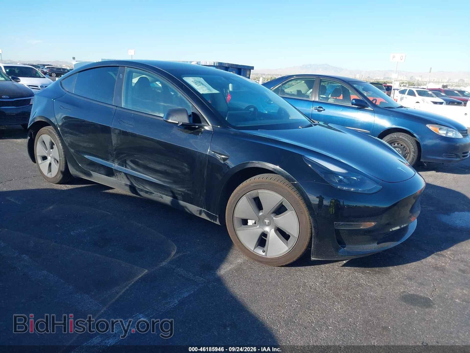 Фотография 5YJ3E1EA6PF709727 - TESLA MODEL 3 2023