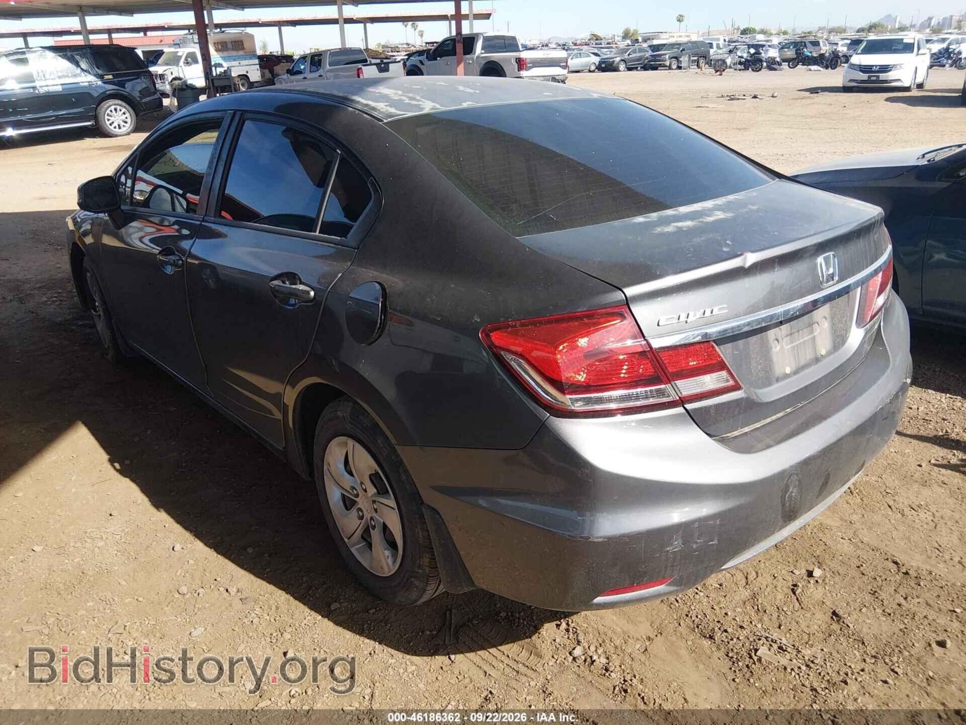 2013 HONDA CIVIC - VIN: 2HGFB2F58DH574397 - Фото 3