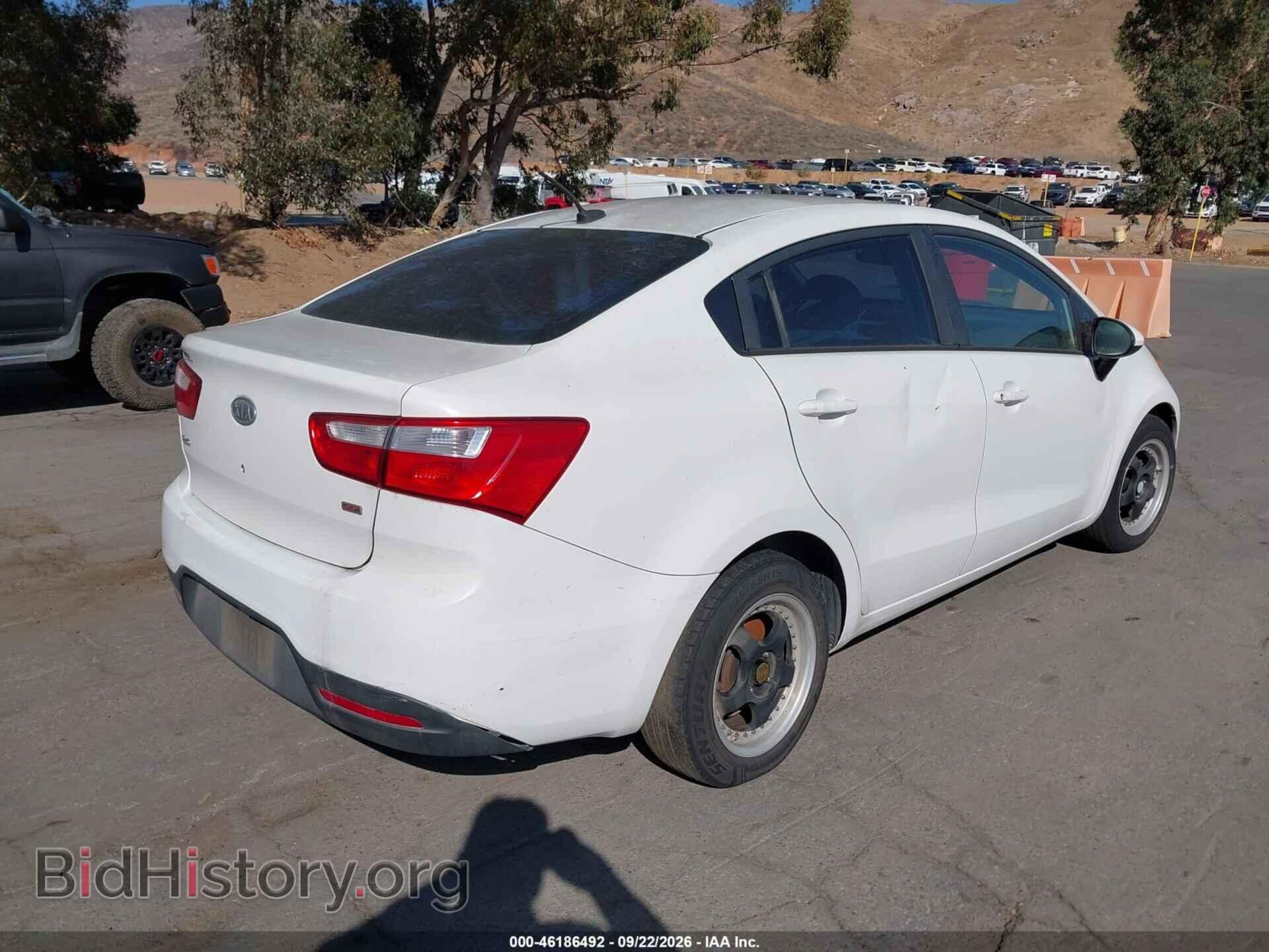 2012 KIA RIO - VIN: KNADM4A34C6041946 - Photo 4