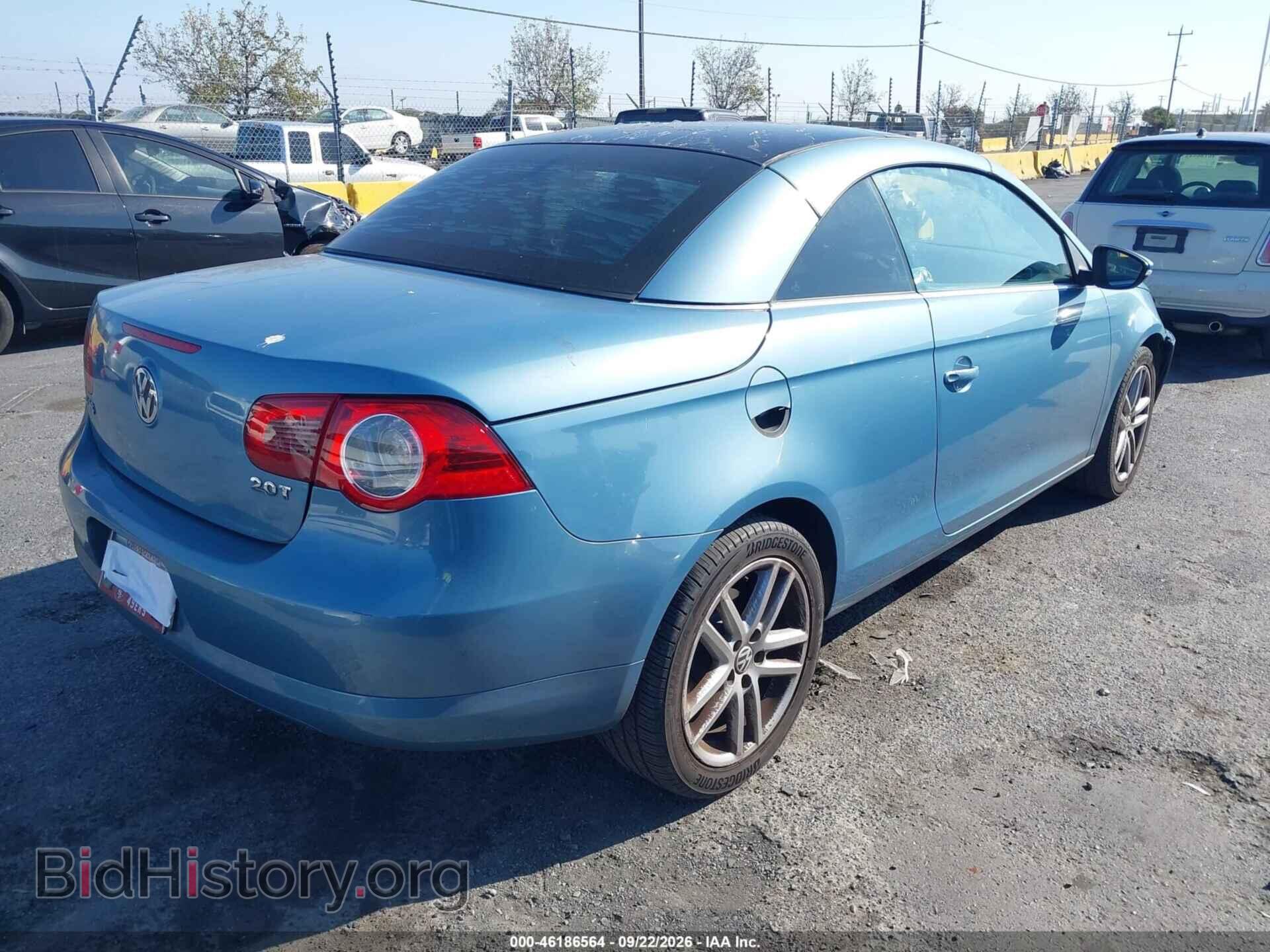 2009 VOLKSWAGEN EOS - VIN: WVWFA71F29V015506 - Photo 4