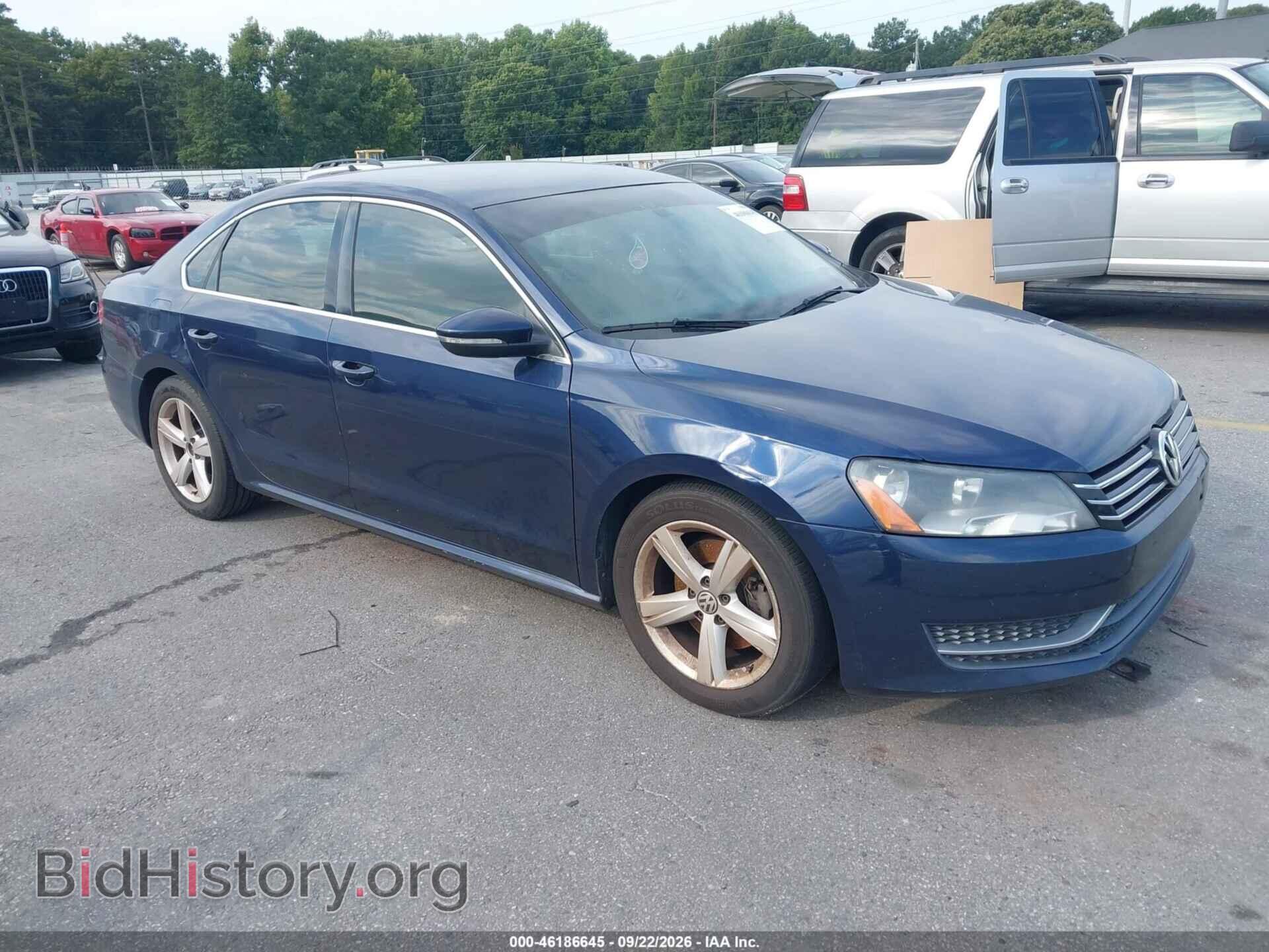Photo 1VWBP7A35CC018452 - VOLKSWAGEN PASSAT 2012