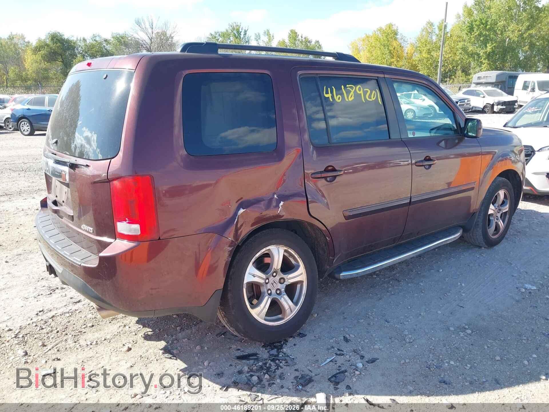 2014 Honda PILOT (VIN 5FNYF4H55EB501290) — photo 4 of 16