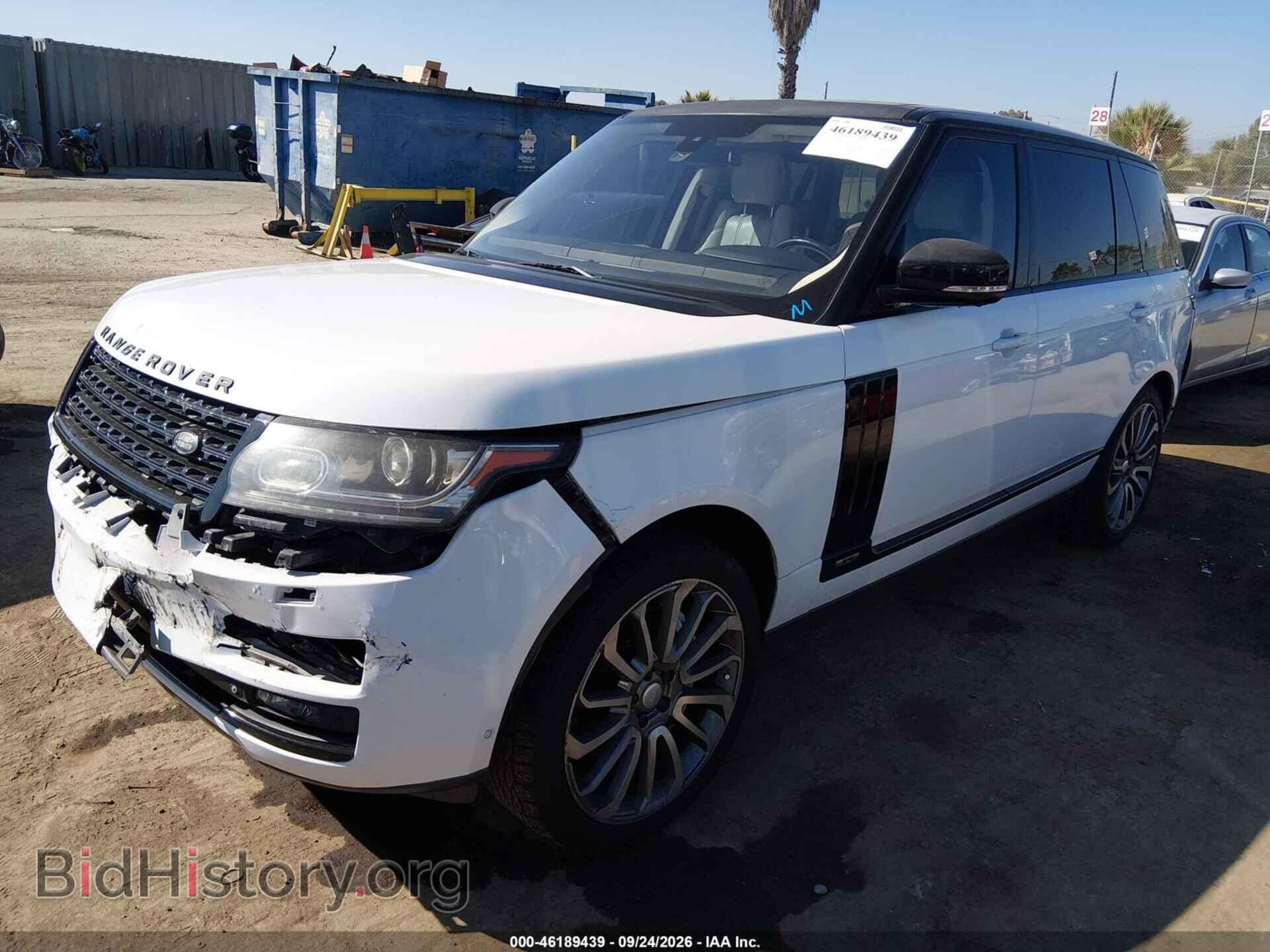 2014 LAND ROVER RANGE ROVER - VIN: SALGS3TF9EA184620 - Фото 2
