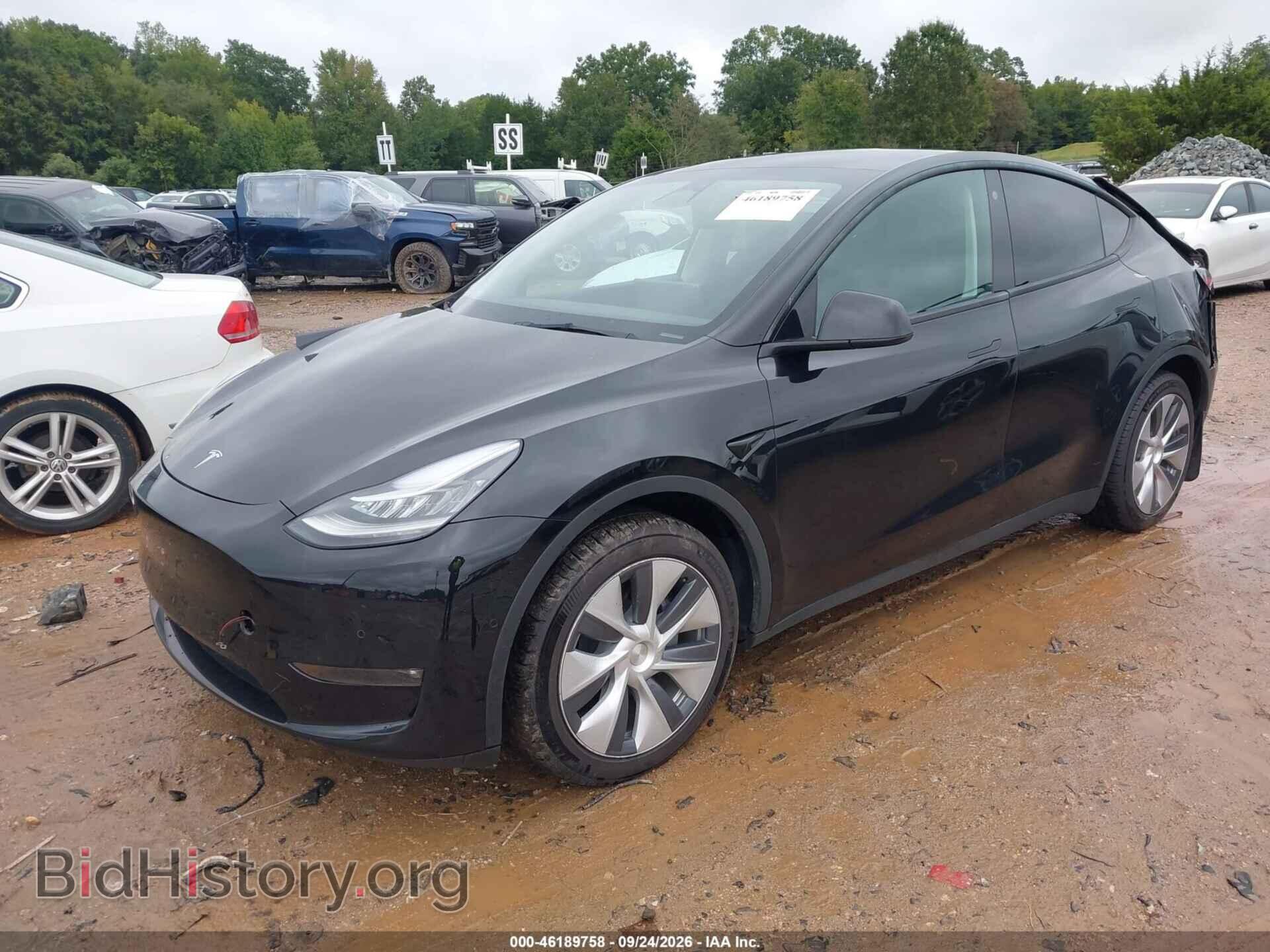 2021 TESLA MODEL Y - VIN: 5YJYGDEE8MF232248 - Фото 2