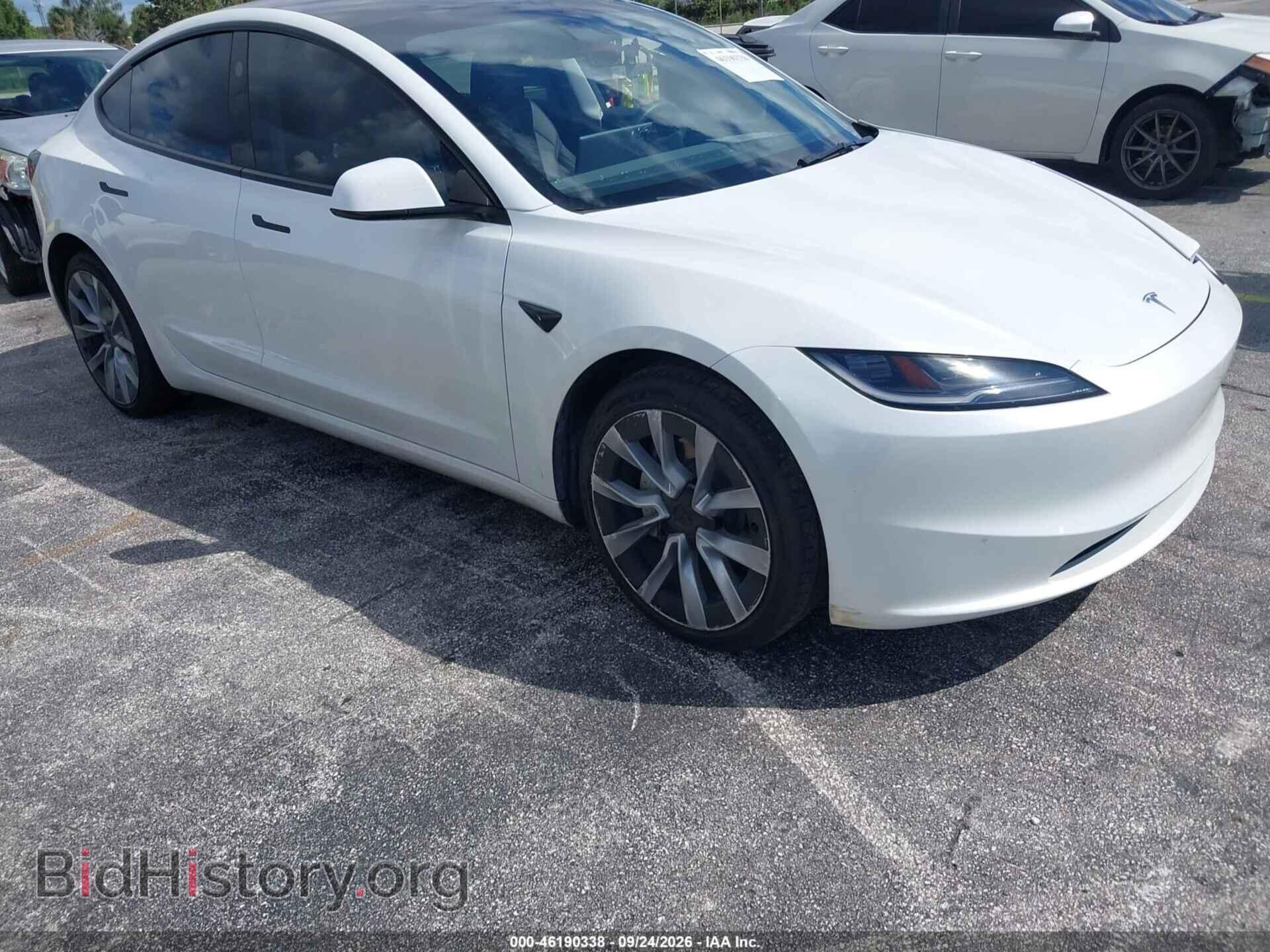 Photo 5YJ3E1EA2SF908346 - TESLA MODEL 3 2025
