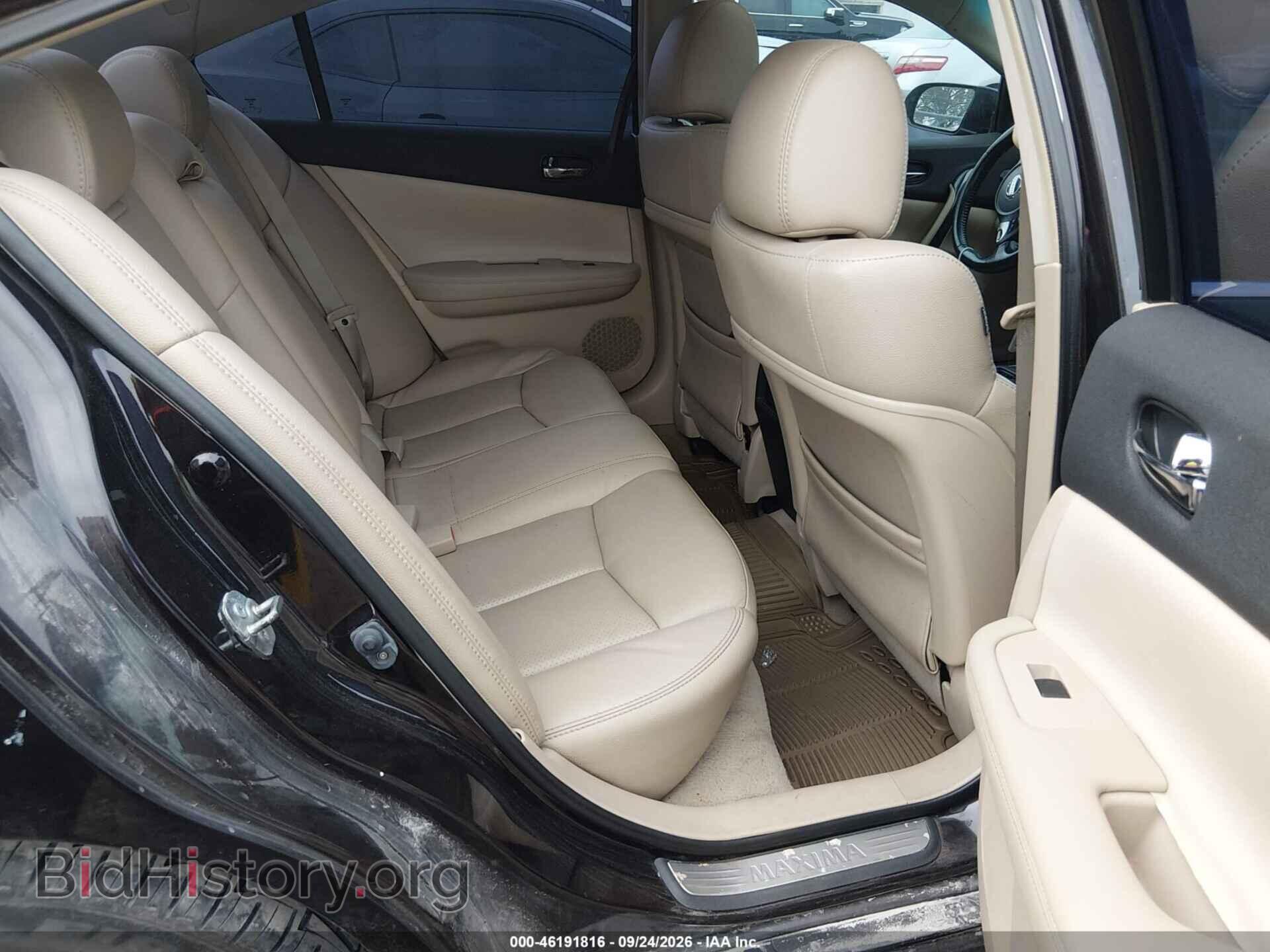 2012 NISSAN MAXIMA - VIN: 1N4AA5AP3CC830992 - Photo 8