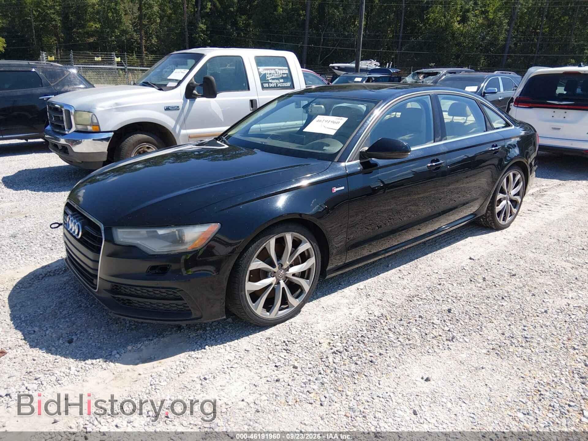 2013 AUDI A6 - VIN: WAUHGAFC0DN072361 - Photo 2