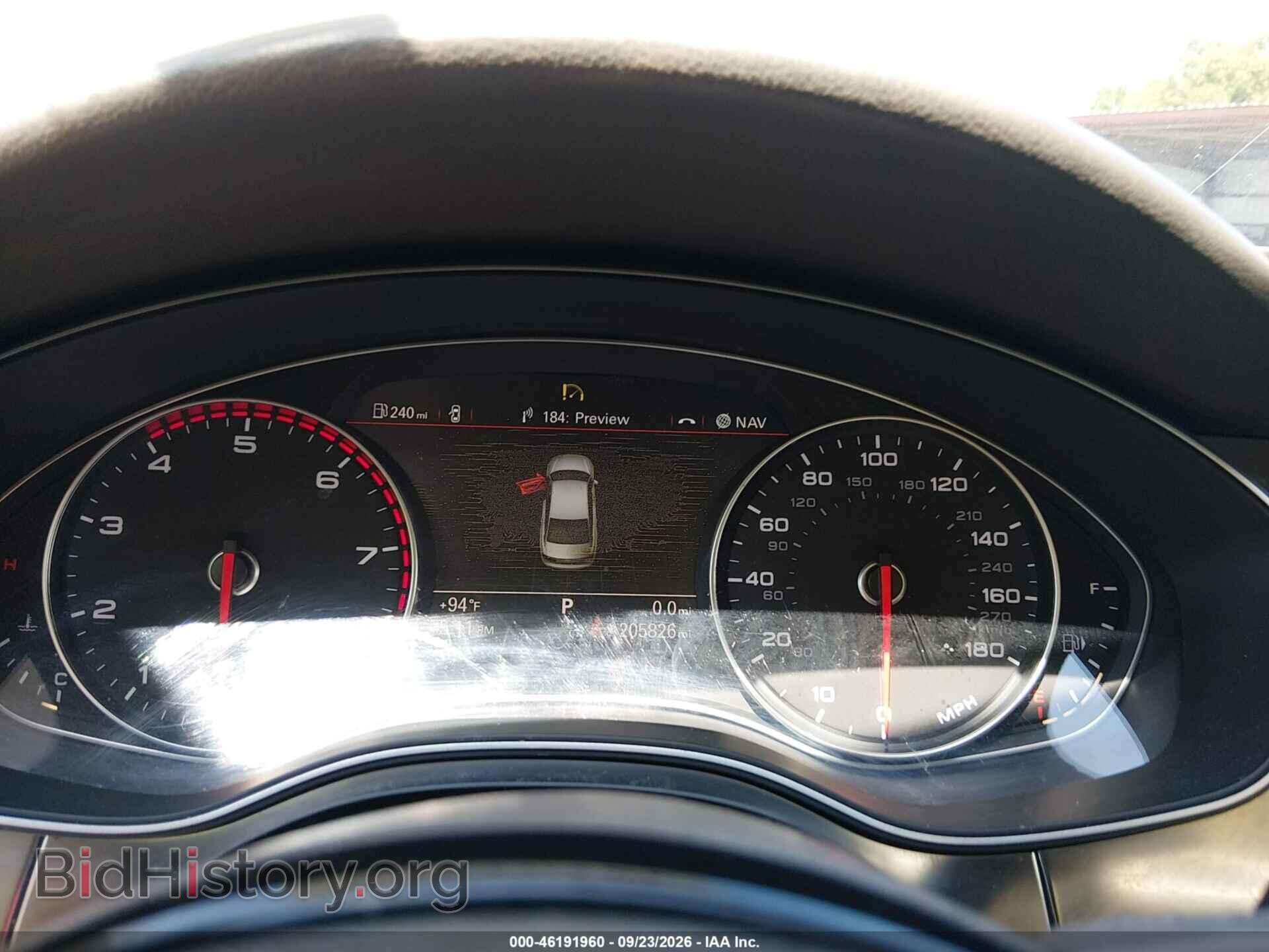 2013 AUDI A6 - VIN: WAUHGAFC0DN072361 - Photo 7