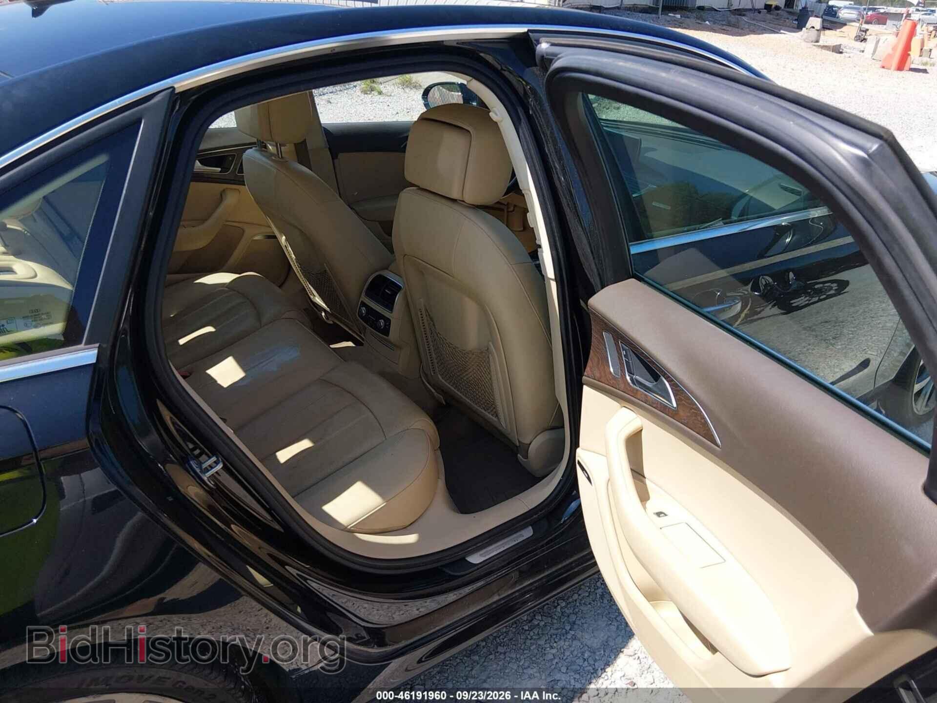 2013 AUDI A6 - VIN: WAUHGAFC0DN072361 - Photo 8