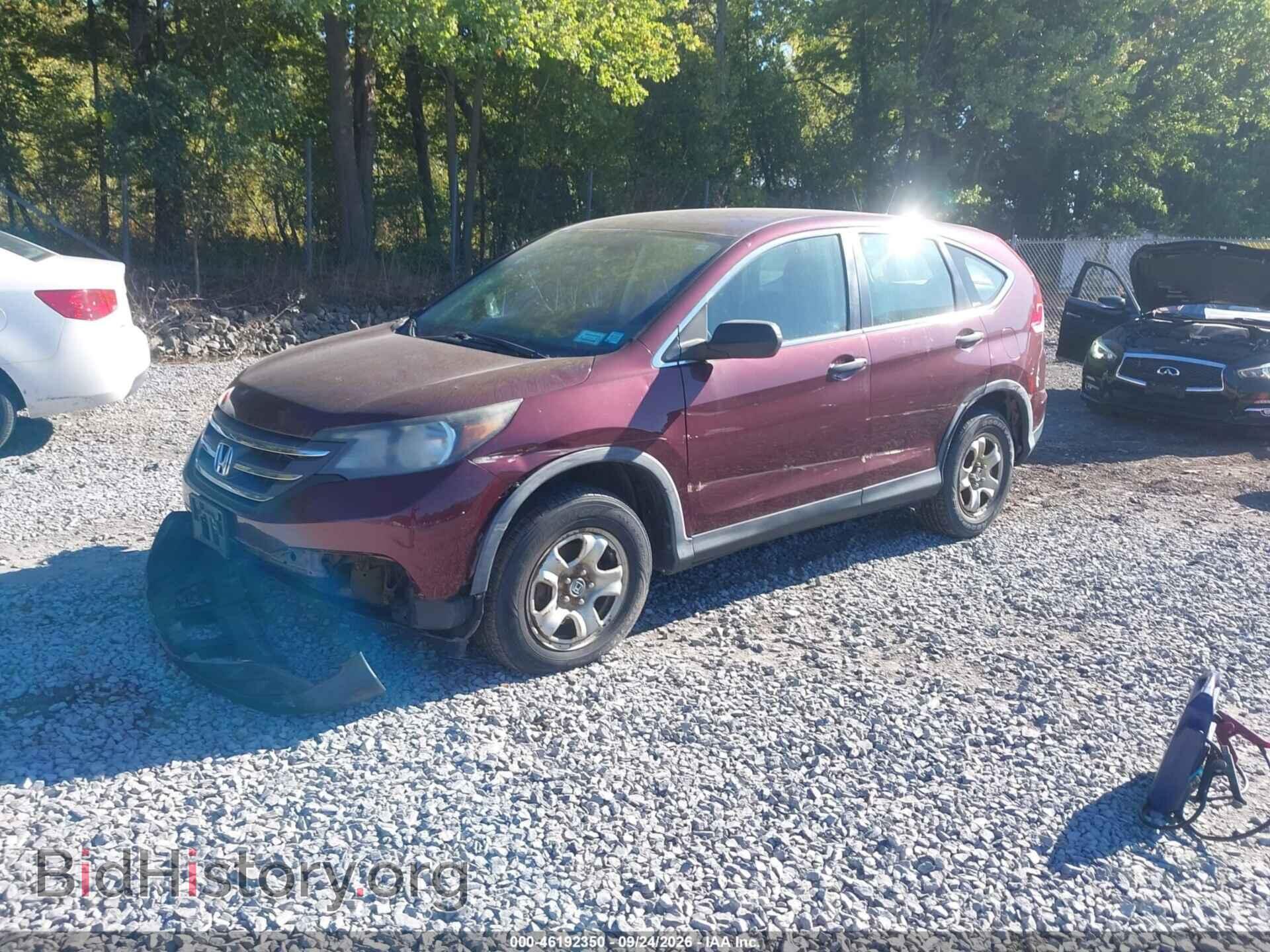 2012 HONDA CR-V - VIN: 5J6RM4H34CL031315 - Фото 2