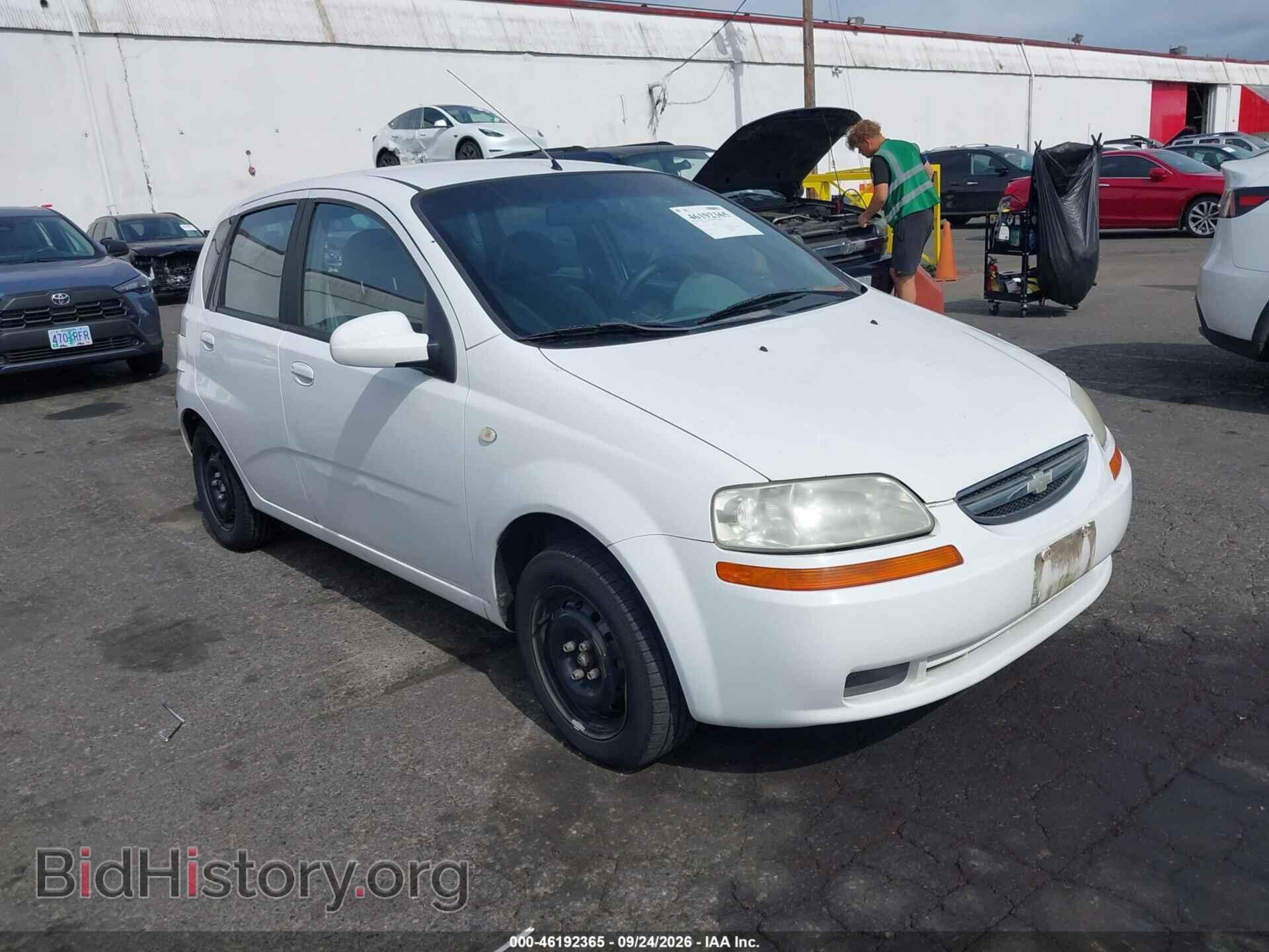 Фотография KL1TD62665B408379 - CHEVROLET AVEO 2005