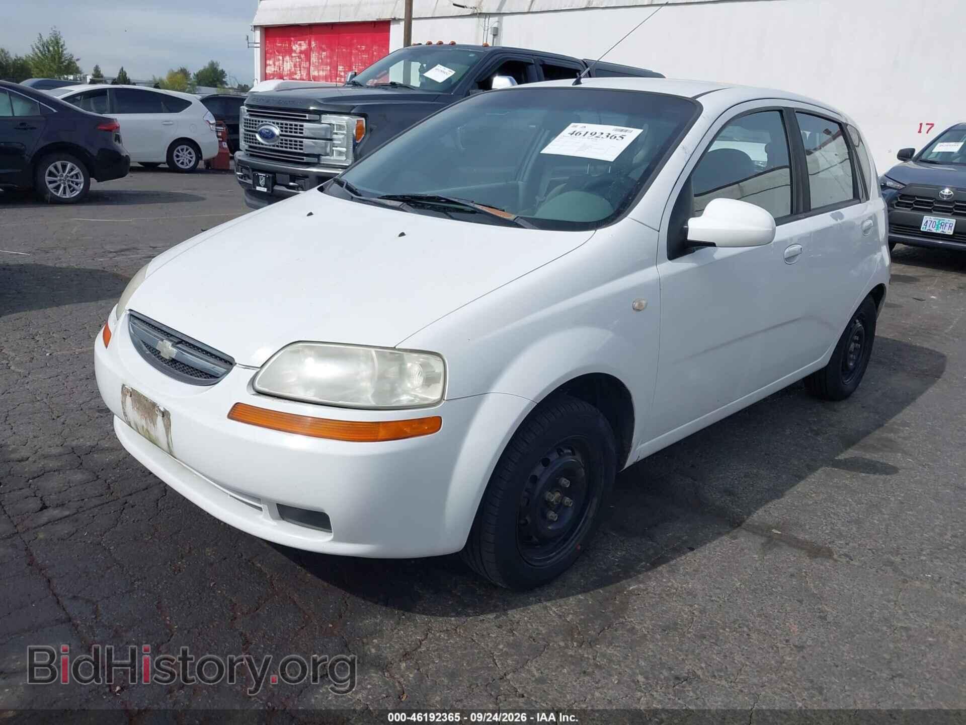 2005 CHEVROLET AVEO - VIN: KL1TD62665B408379 - Фото 2