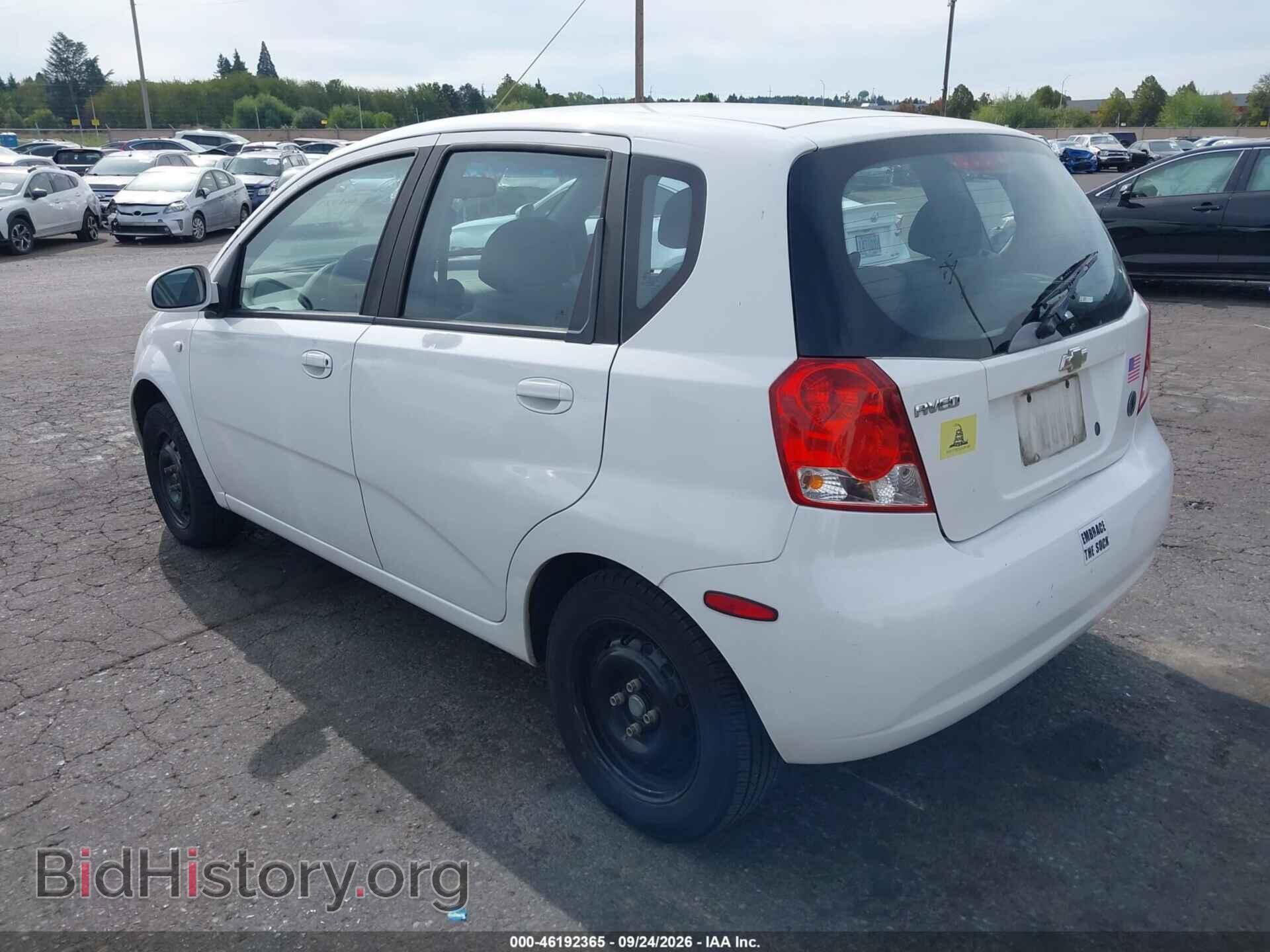 2005 CHEVROLET AVEO - VIN: KL1TD62665B408379 - Фото 3