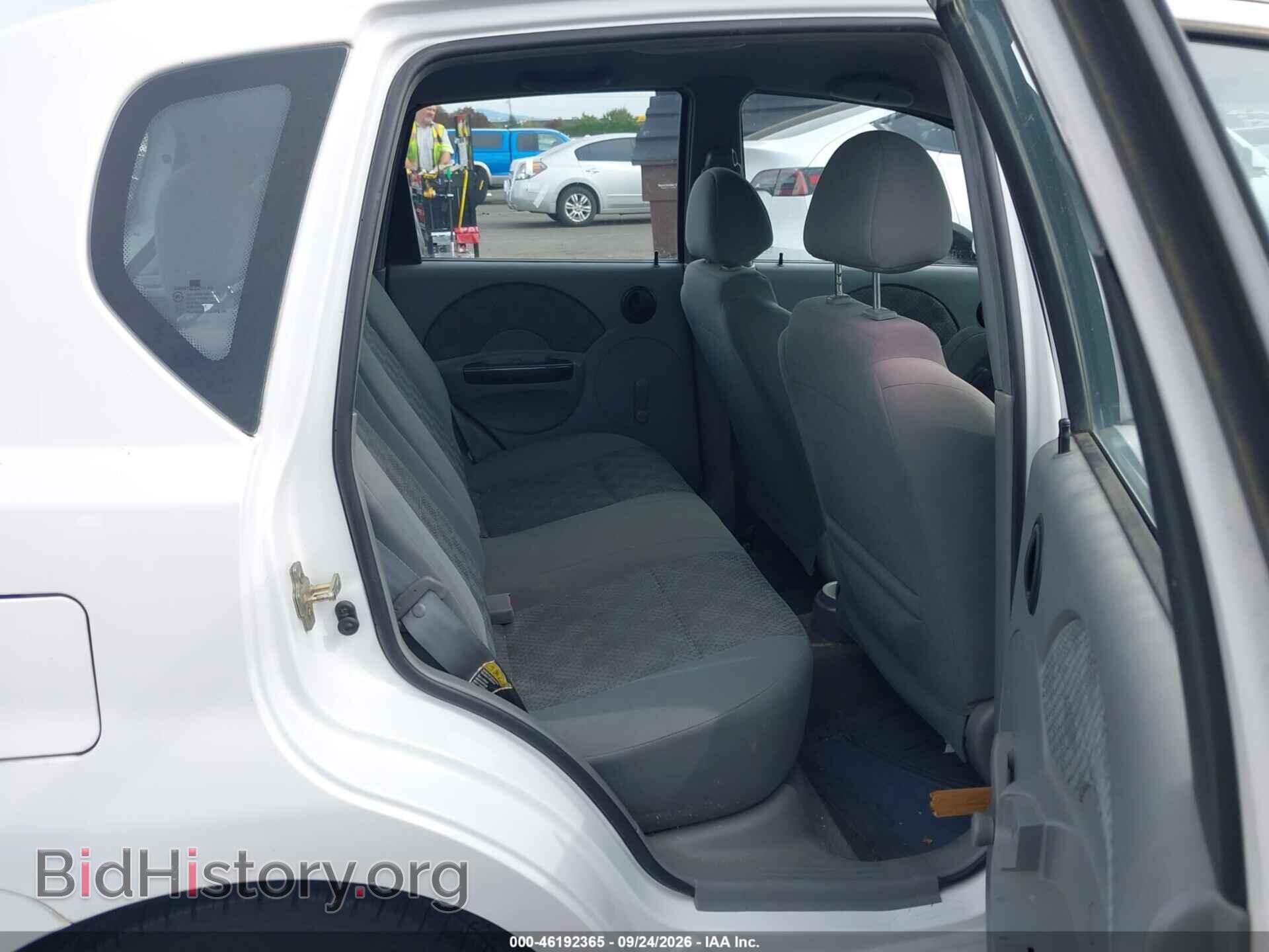 2005 CHEVROLET AVEO - VIN: KL1TD62665B408379 - Фото 8