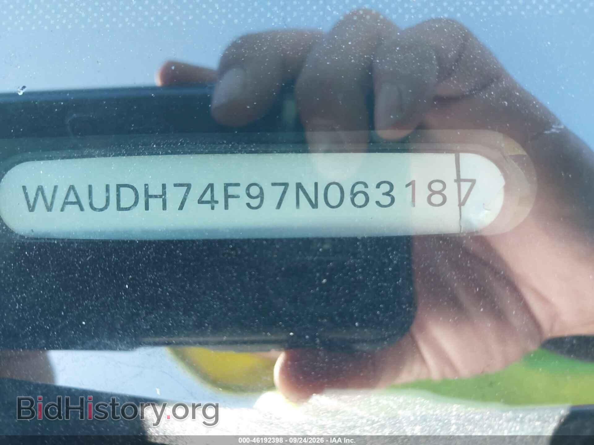 2007 AUDI A6 - VIN: WAUDH74F97N063187 - Фото 9
