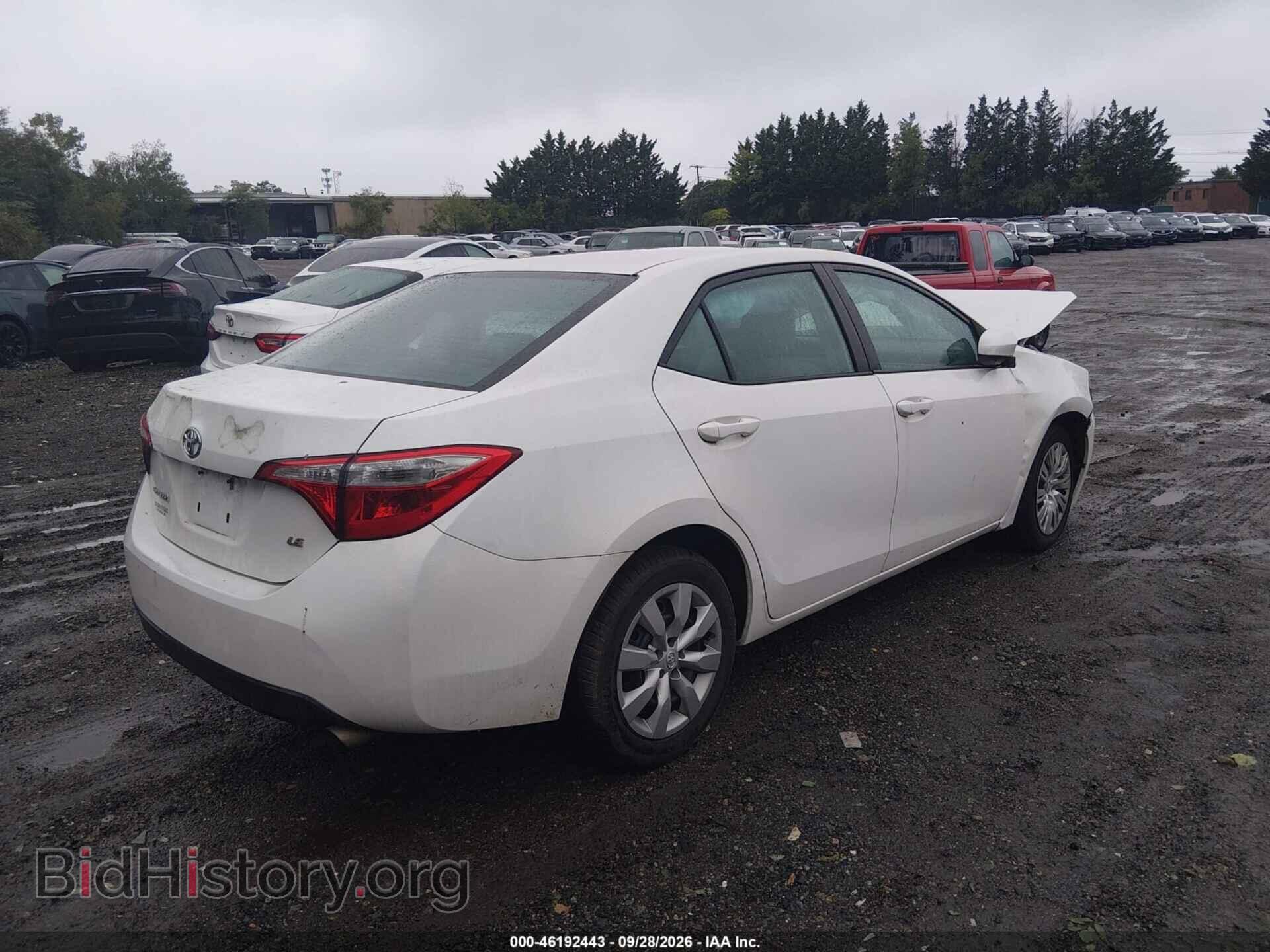 2016 TOYOTA COROLLA - VIN: 2T1BURHEXGC643702 - Фото 4