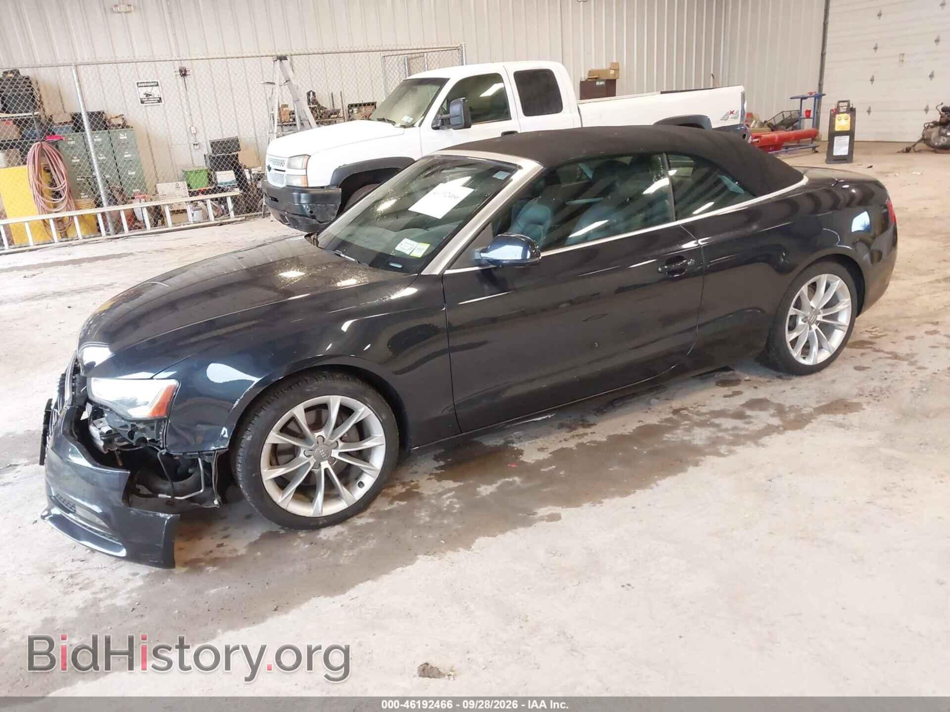 2013 AUDI A5 - VIN: WAULFAFH3DN001258 - Photo 2