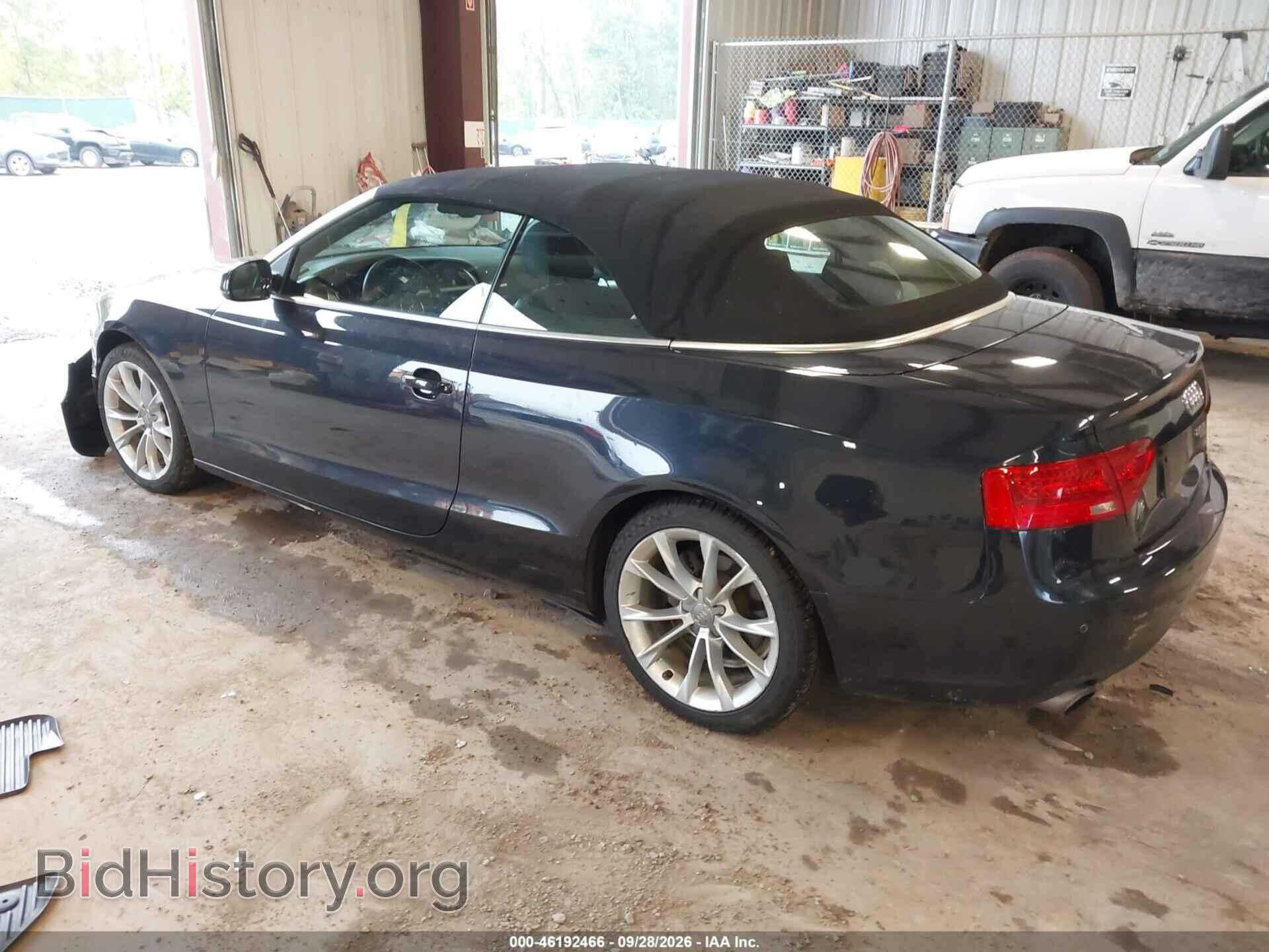 2013 AUDI A5 - VIN: WAULFAFH3DN001258 - Photo 3