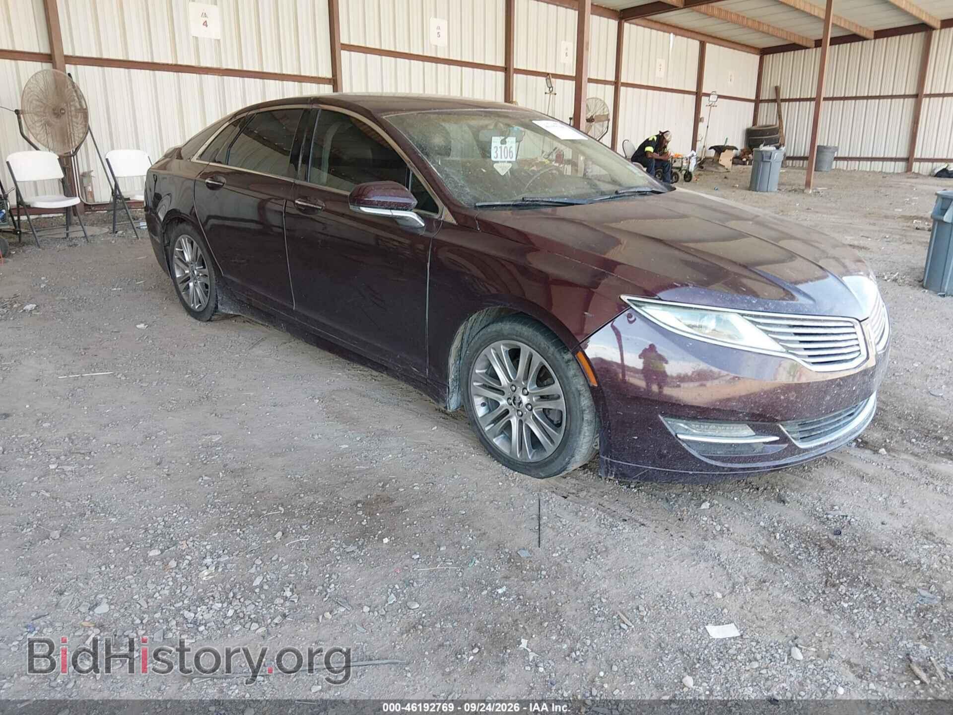 Фотография 3LN6L2G91DR807601 - LINCOLN MKZ 2013