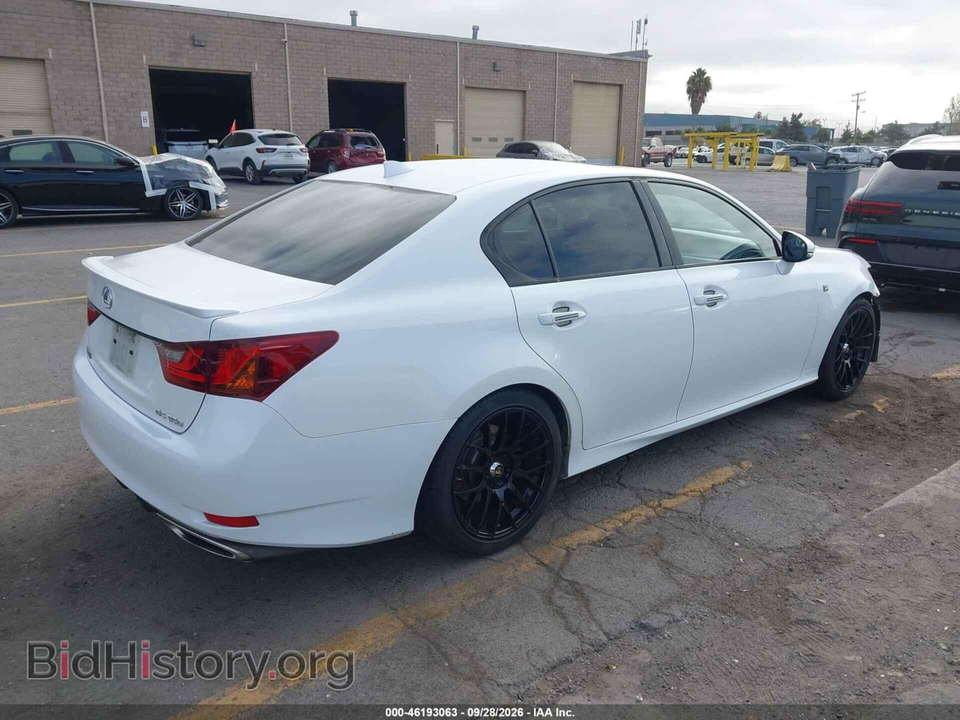 2015 LEXUS GS 350 - VIN: JTHBE1BL2FA016337 - Фото 4