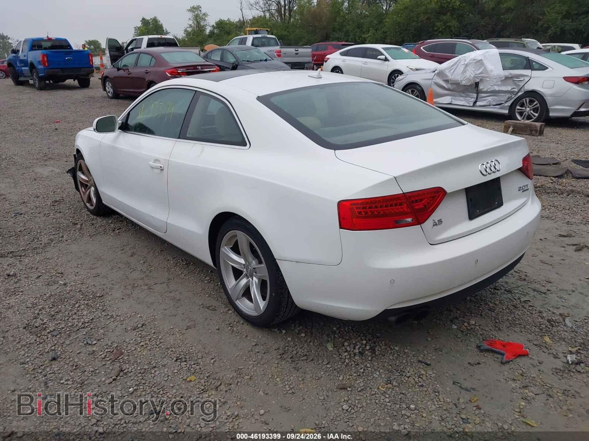 2013 AUDI A5 - VIN: WAULFAFR6DA002338 - Photo 3