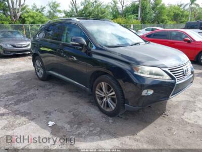 2015 Lexus RX 350, black — VIN 2T2ZK1BA6FC196470, IAAI