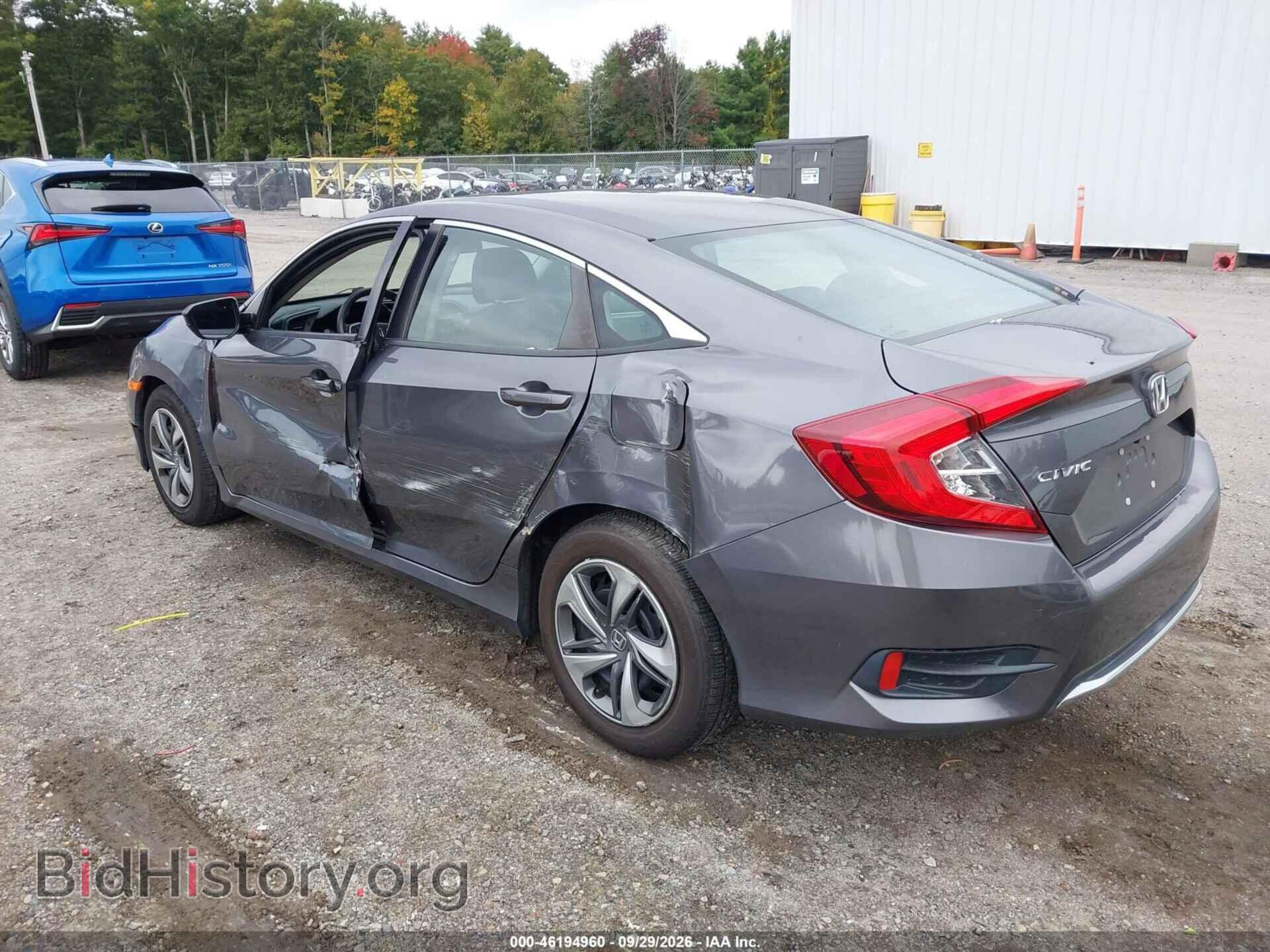2019 HONDA CIVIC - VIN: 2HGFC2F66KH551588 - Фото 3