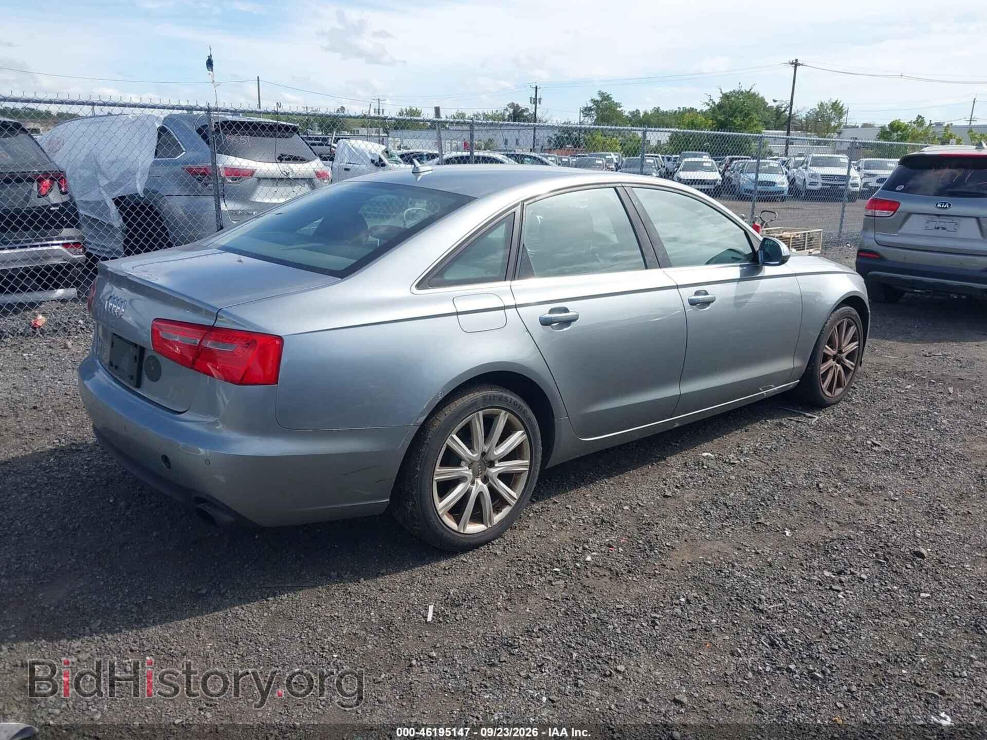 2013 AUDI A6 - VIN: WAUGFAFC0DN122514 - Photo 4