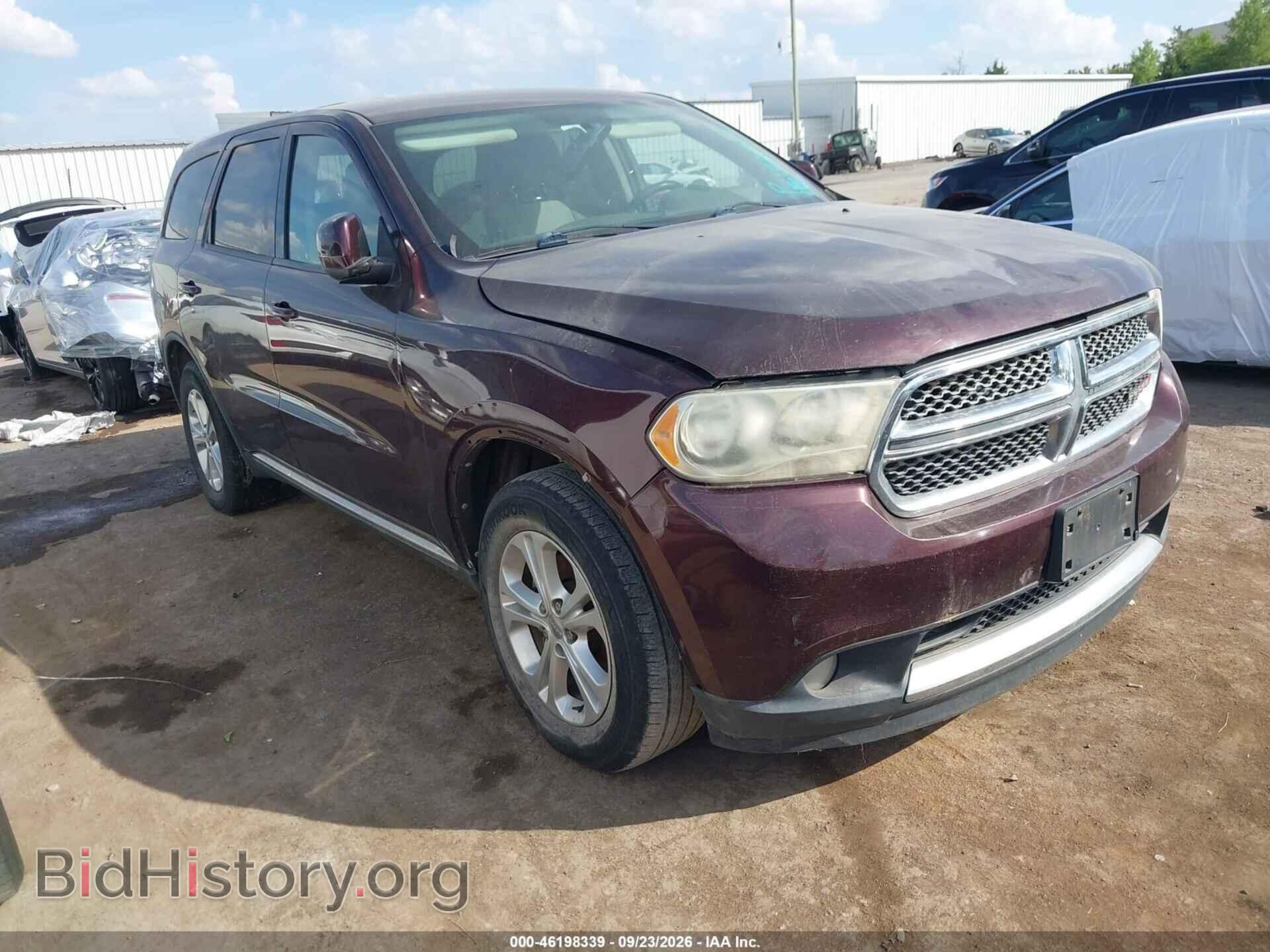 Photo 1C4RDHAG2CC252017 - DODGE DURANGO 2012