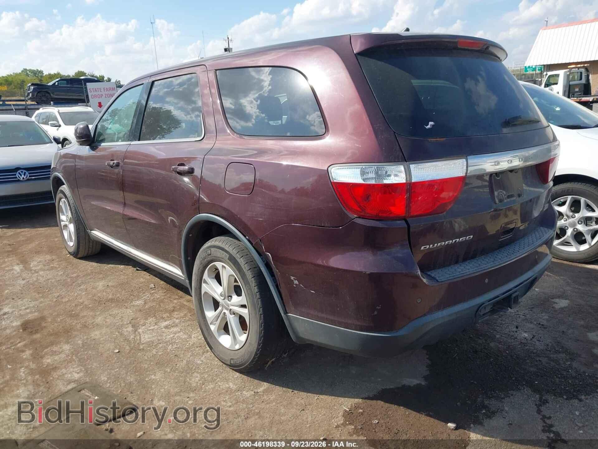 2012 DODGE DURANGO - VIN: 1C4RDHAG2CC252017 - Photo 3