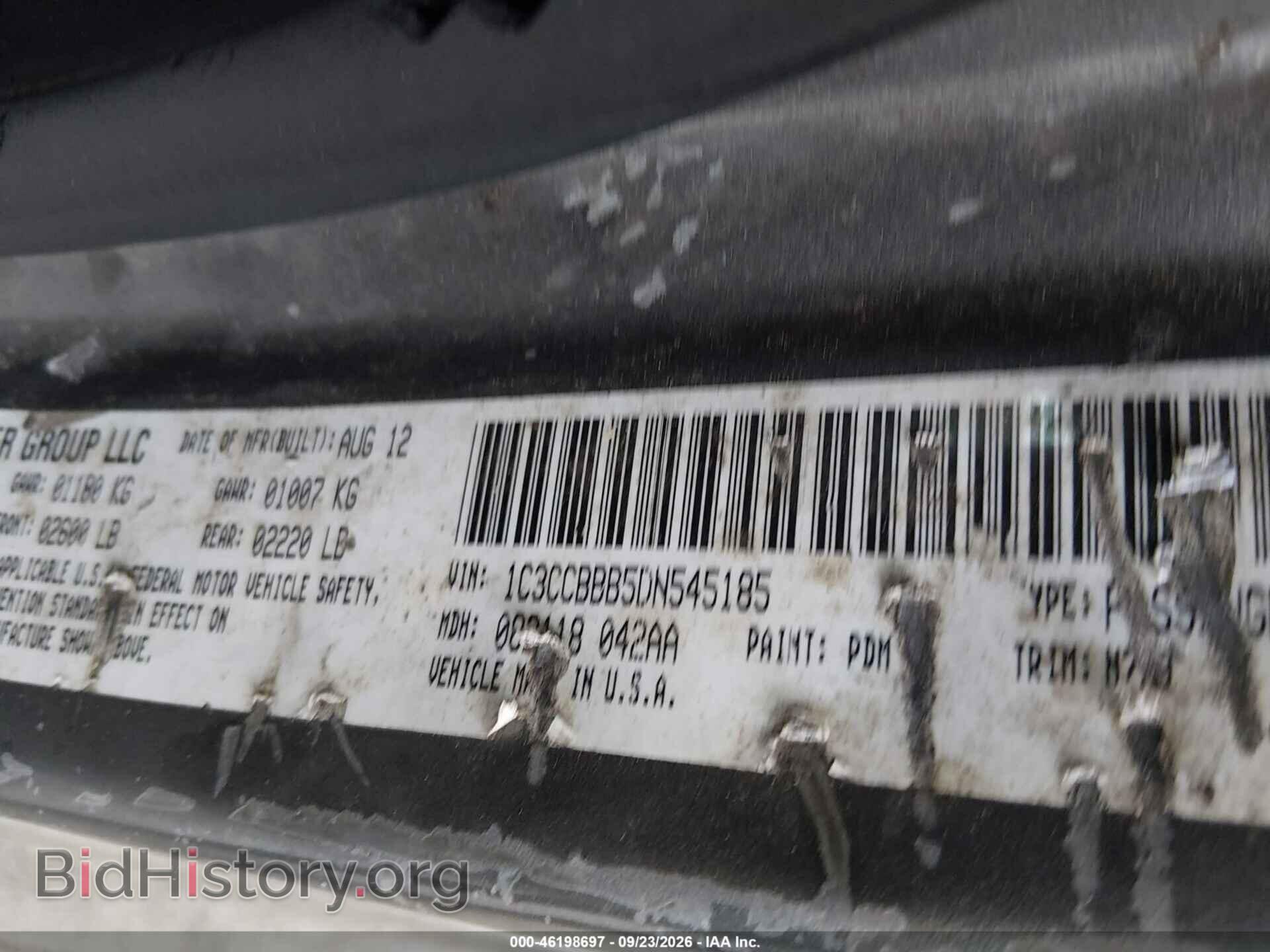 2013 CHRYSLER 200 - VIN: 1C3CCBBB5DN545185 - Photo 9