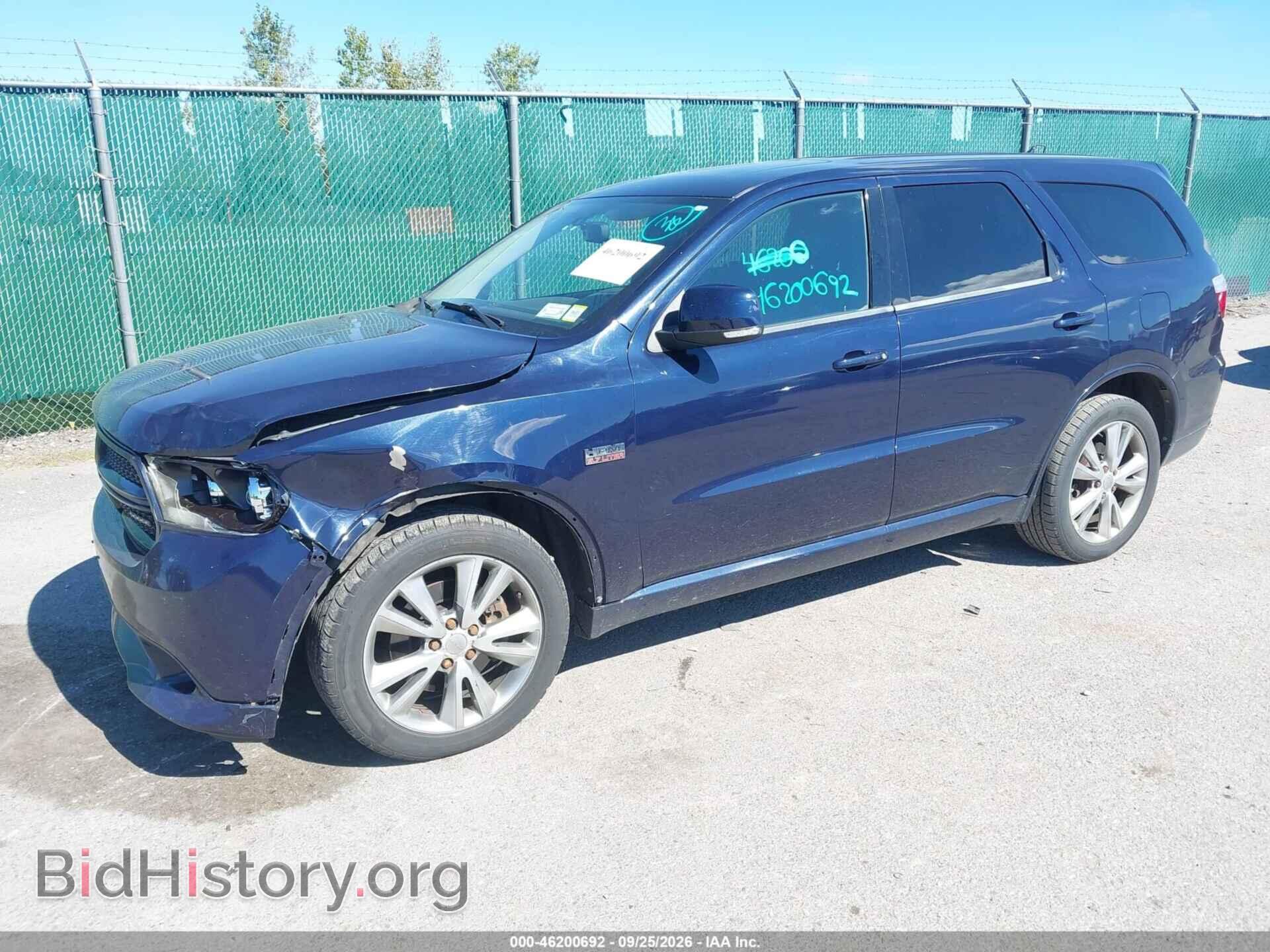 2012 DODGE DURANGO - VIN: 1C4SDJCT2CC213222 - Фото 2