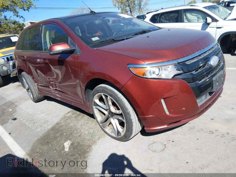 2014 Ford EDGE Sport (VIN 2FMDK4AK1EBA08404) — photo 1 of 16, IAAI, damage: right side