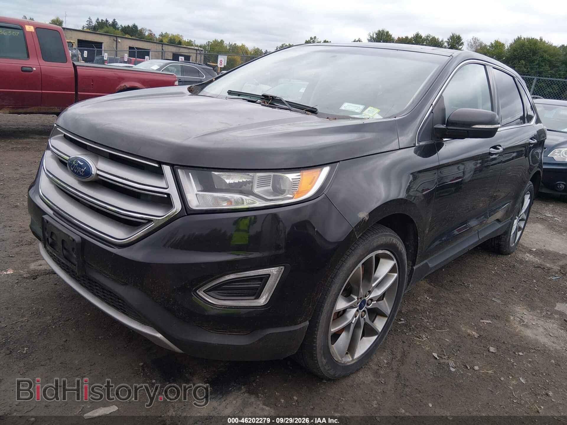 2015 FORD EDGE - VIN: 2FMTK4K90FBC22776 - Photo 2