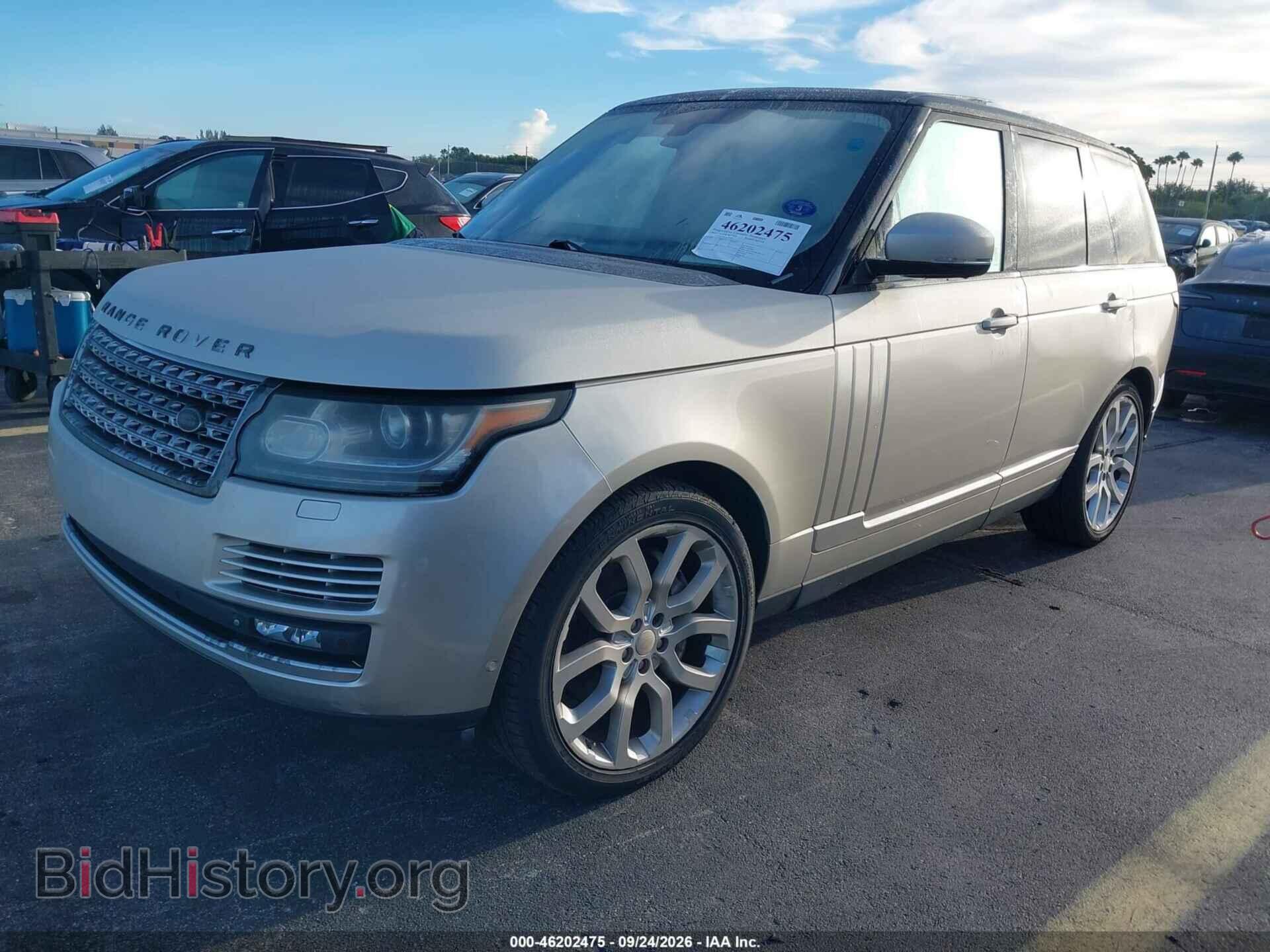 2014 LAND ROVER RANGE ROVER - VIN: SALGS2TF6EA175299 - Фото 2