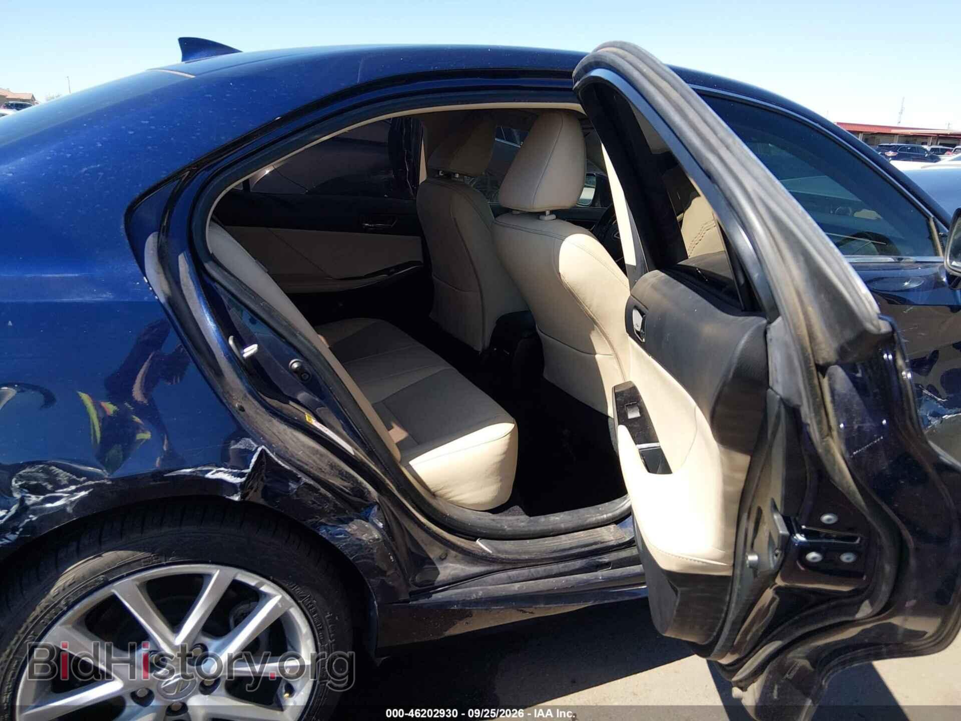 2014 LEXUS IS 250 - VIN: JTHBF1D22E5000745 - Photo 8