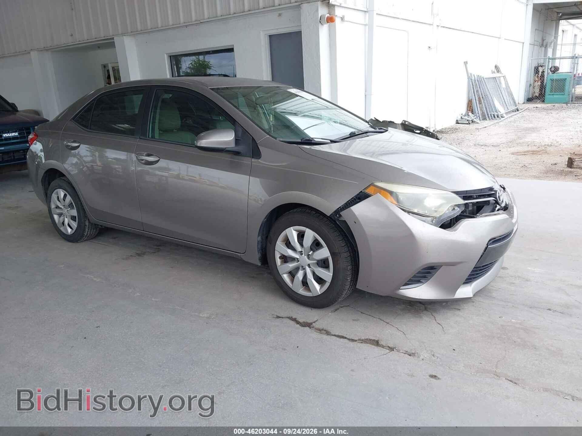 Photo 2T1BURHEXFC453431 - TOYOTA COROLLA 2015
