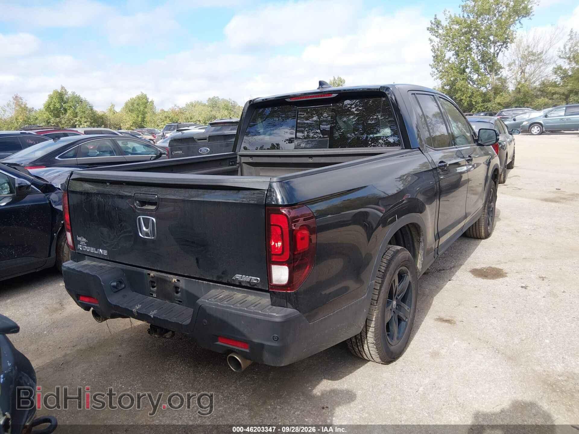 2022 HONDA RIDGELINE - VIN: 5FPYK3F84NB009733 - Фото 4
