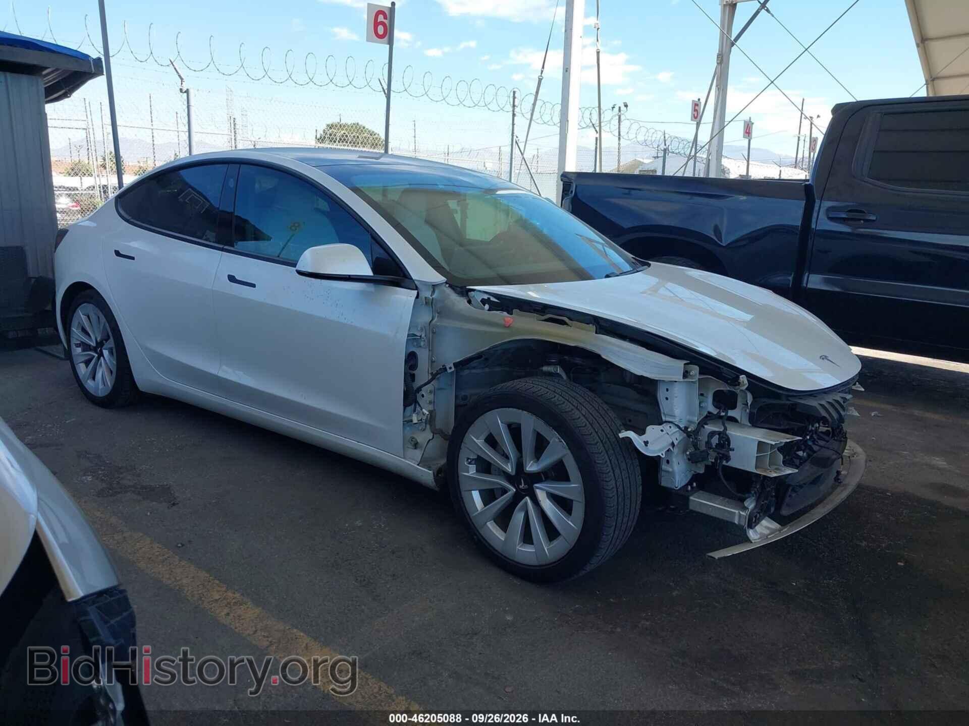 Фотография 5YJ3E1EA7MF879283 - TESLA MODEL 3 2021