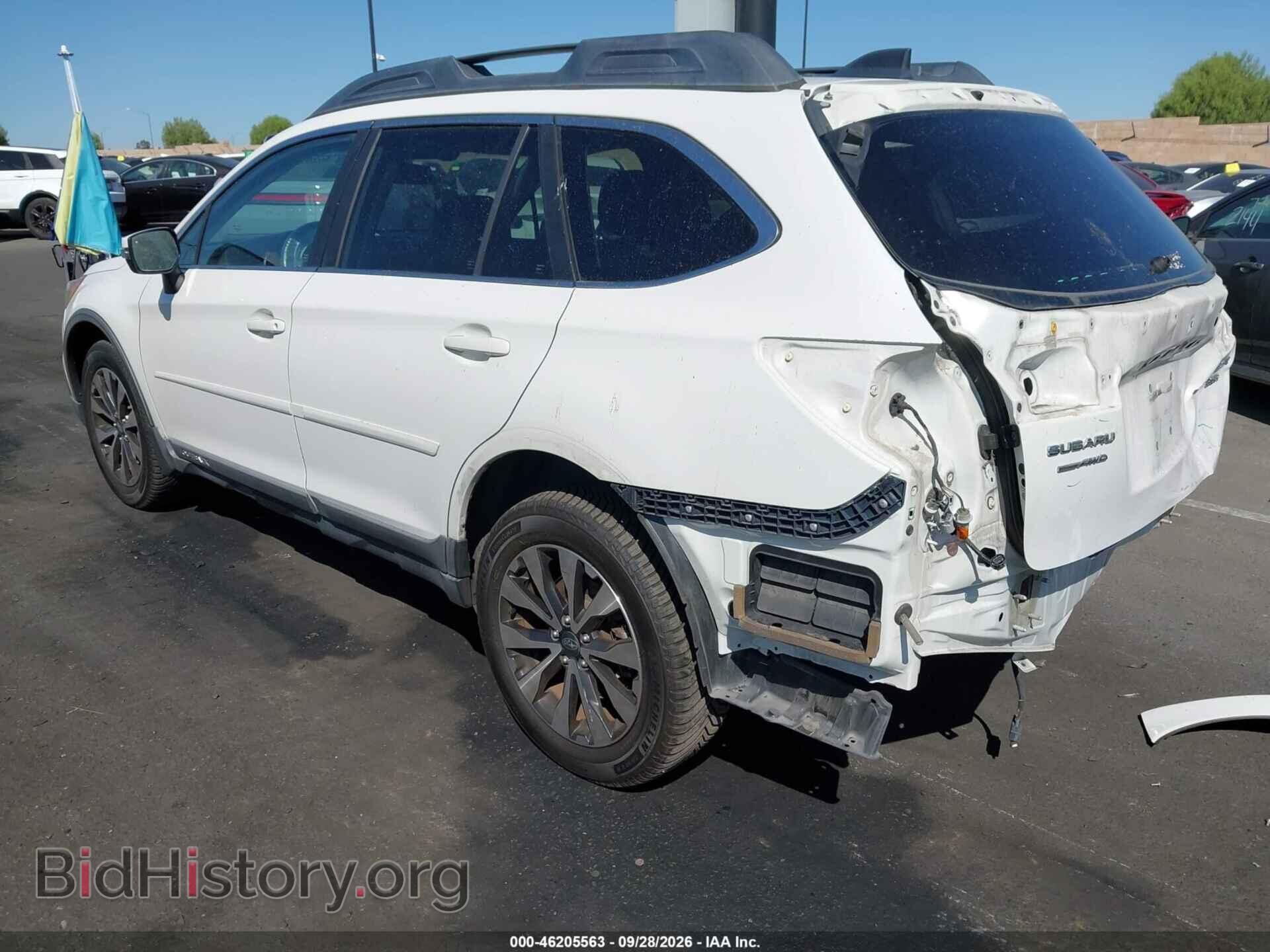 2016 SUBARU OUTBACK - VIN: 4S4BSENC4G3200533 - Фото 3