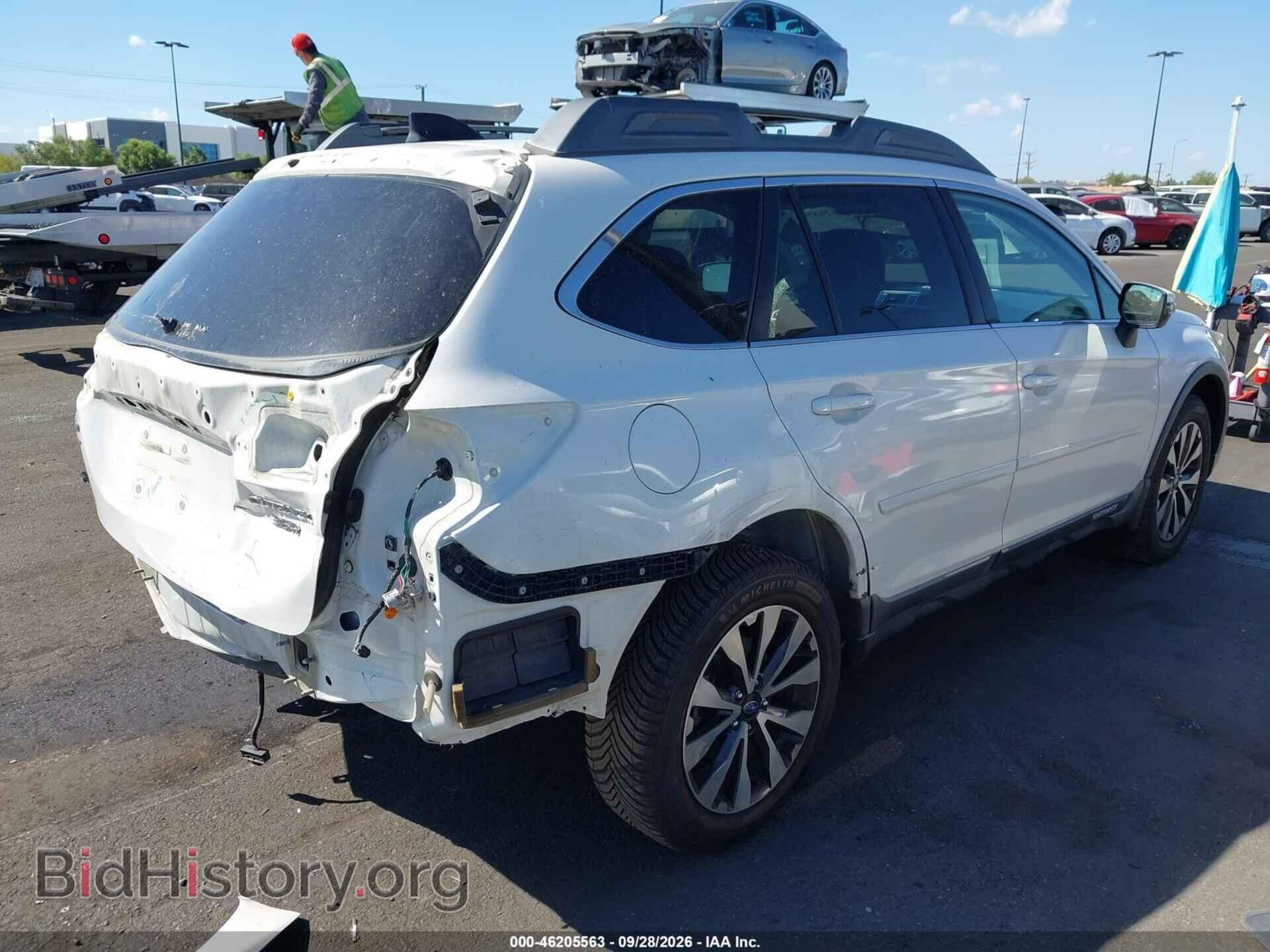 2016 SUBARU OUTBACK - VIN: 4S4BSENC4G3200533 - Фото 4