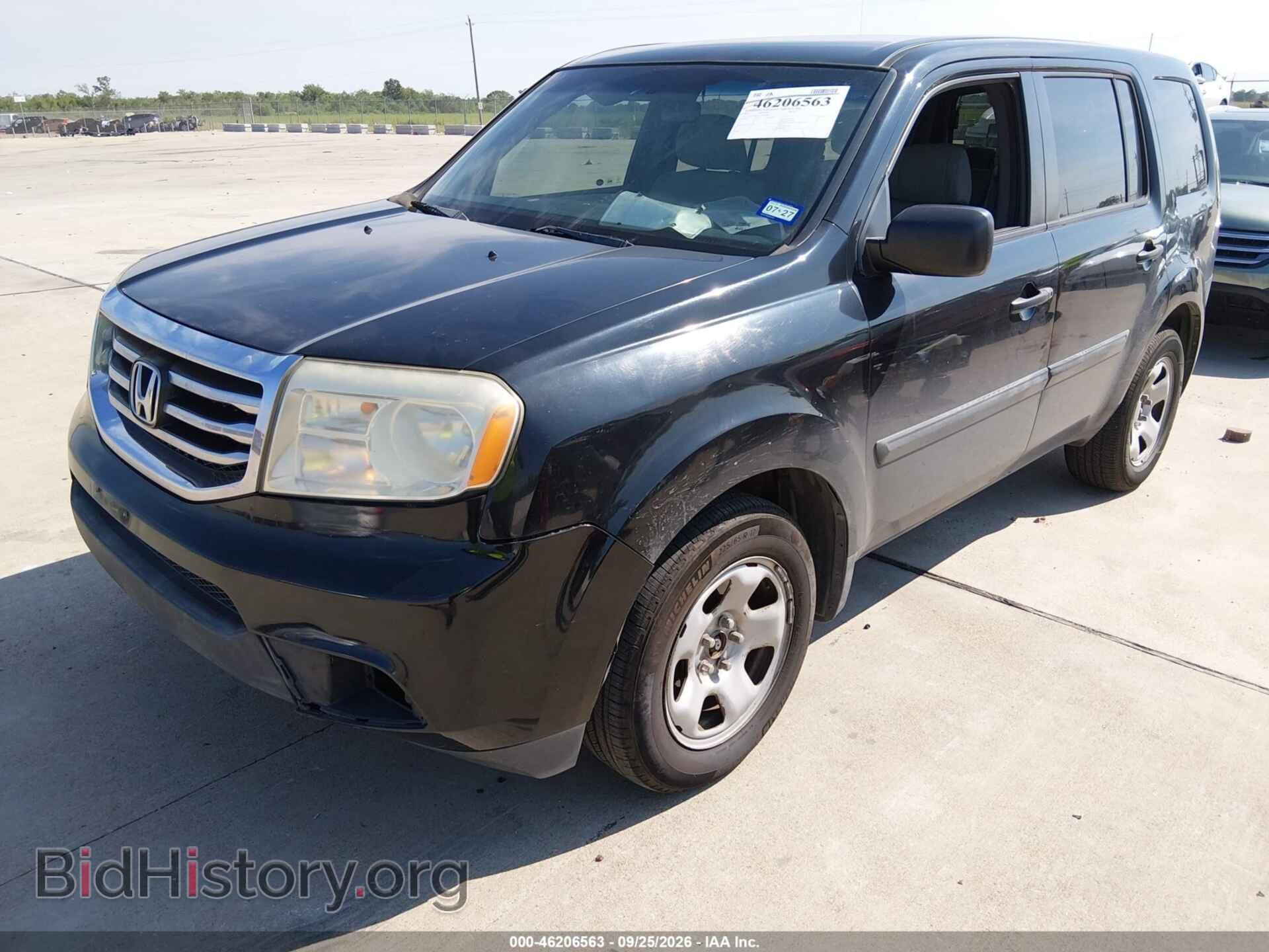 2012 HONDA PILOT - VIN: 5FNYF3H2XCB026698 - Photo 2