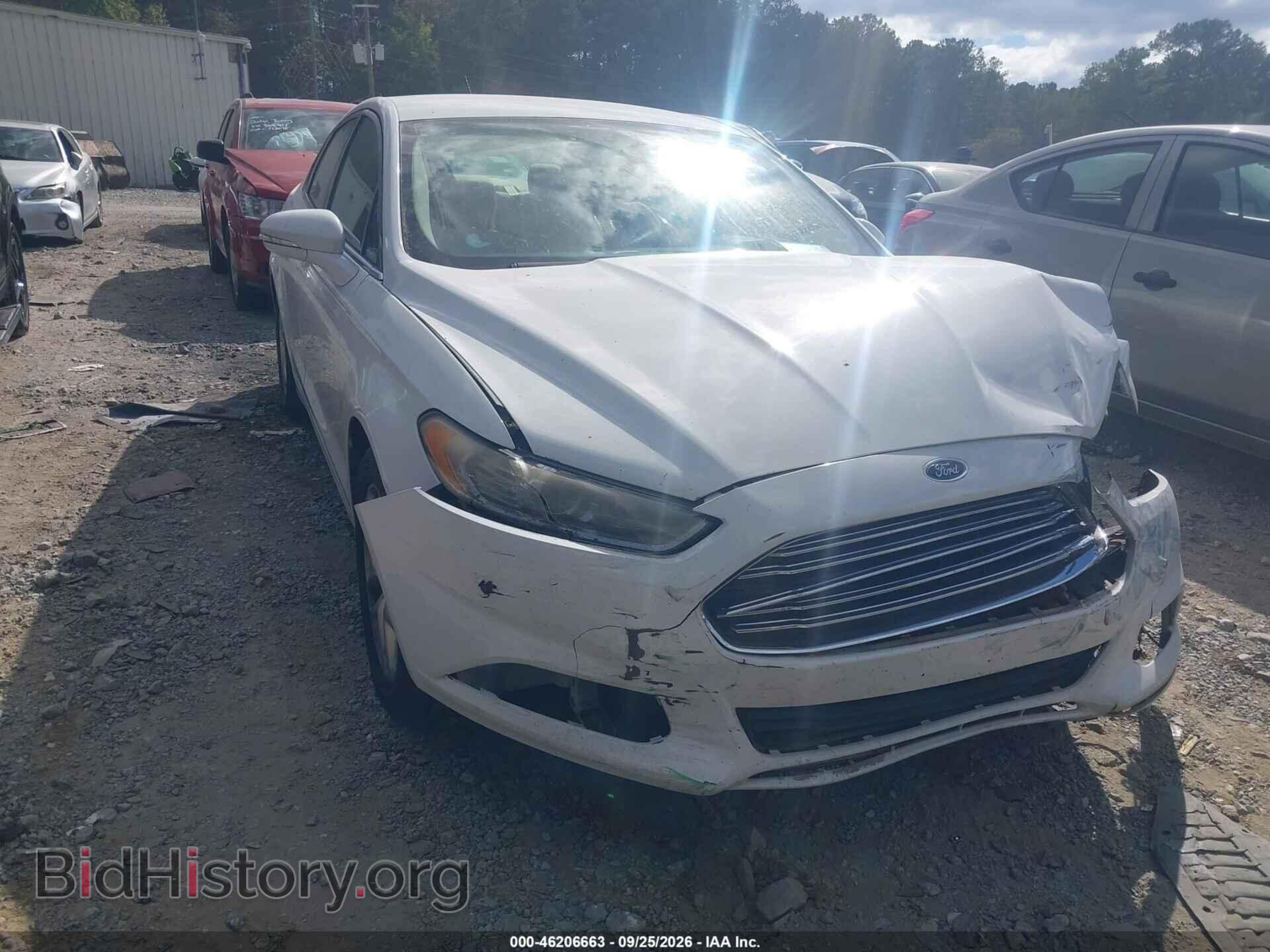 Photo 3FA6P0H75DR116295 - FORD FUSION 2013